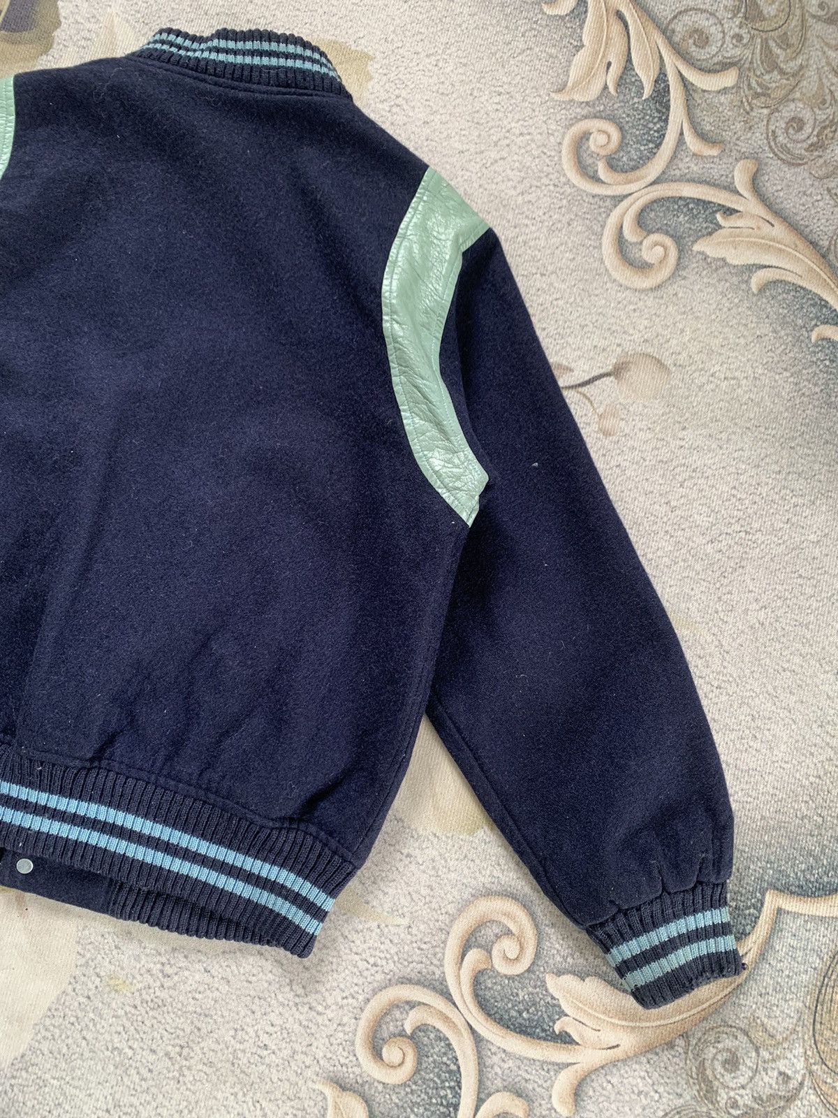 California Arts. × California Republic Vintage Troy Bros Varsity Wool Jacket Size US M / EU 48-50 / 2 - 11 Thumbnail