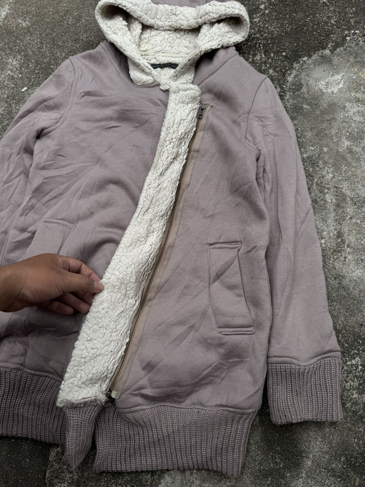 If Six Was Nine × Japanese Brand × Le Grande Bleu (L.G.B.) Fur Asymmetrical Goa Japanese Style E Hypen World Gallery Size US M / EU 48-50 / 2 - 3 Thumbnail