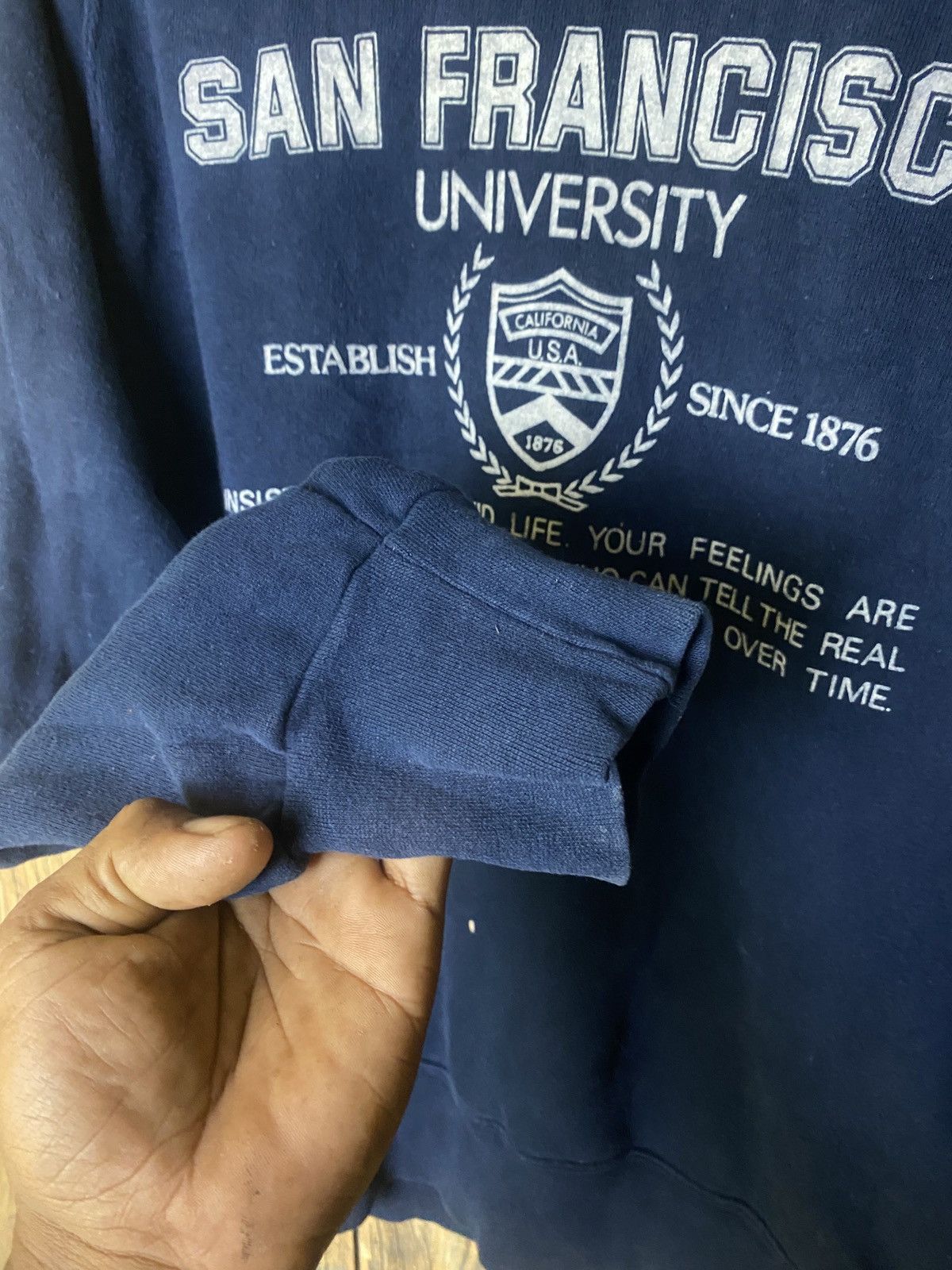 Vintage Vintage san francisco university sweatshirt Size US M / EU 48-50 / 2 - 8 Thumbnail