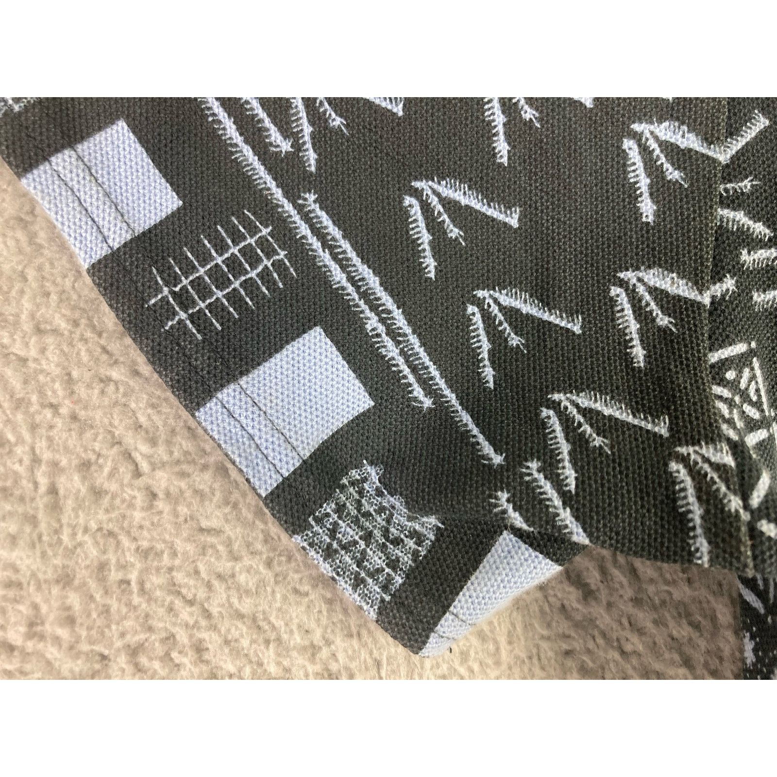 Orvis Orvis Women's XS Black Geometric T-Shirt Dress Vintage Size XS / US 0-2 / IT 36-38 - 9 Thumbnail