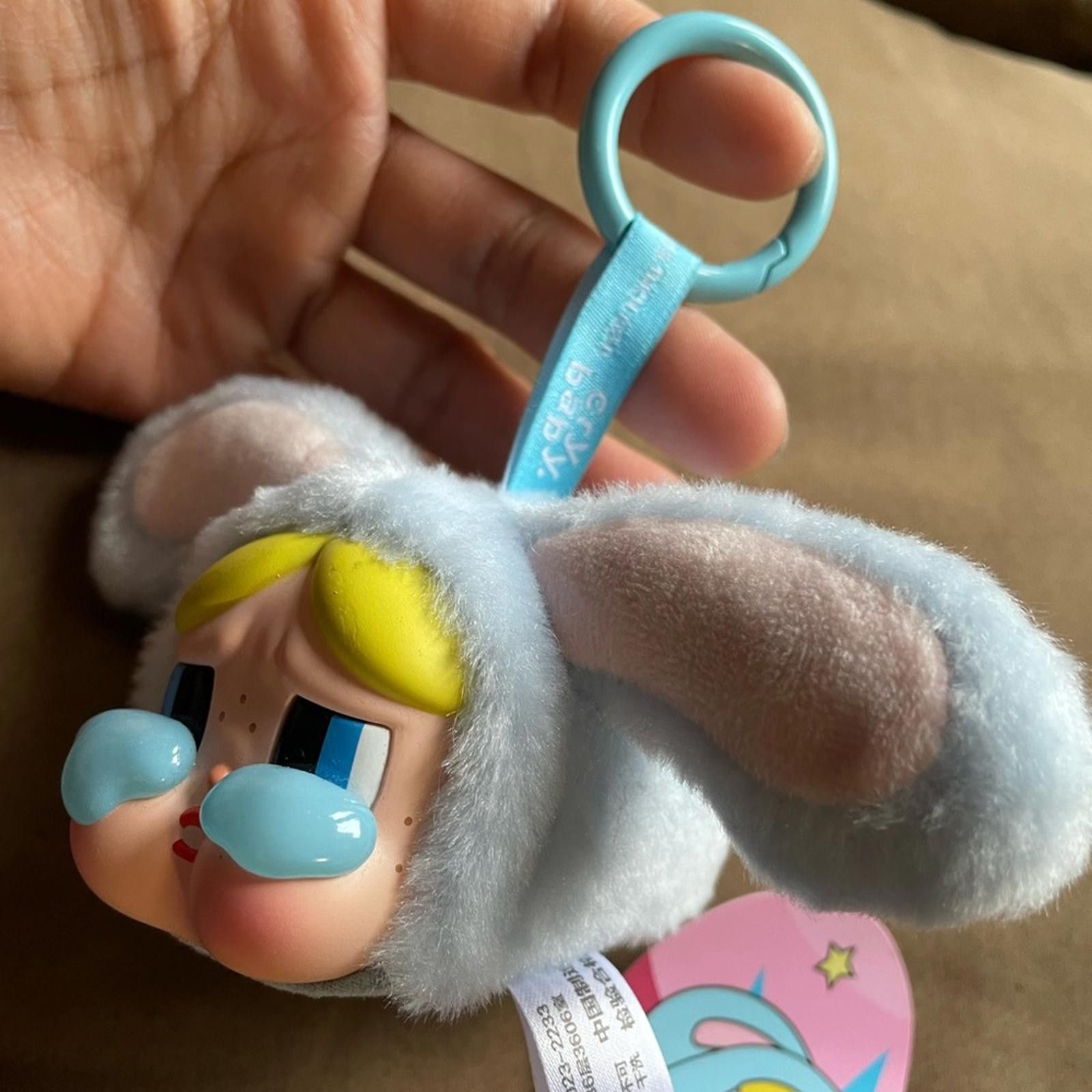 POP MART Pop Mart CRYBABY x PowerPuff Bubbles Plush Keychain EUC Size ONE SIZE - 2 Thumbnail