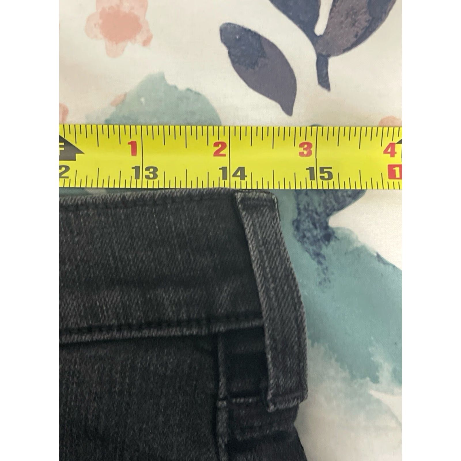 Paige Paige Lennox Jeans Slim 29x31.5 Black Fade Denim Mens Straight Stretch 5-Pocket Zip Button Logo USA Belt Not Included Size US 29 - 6 Thumbnail