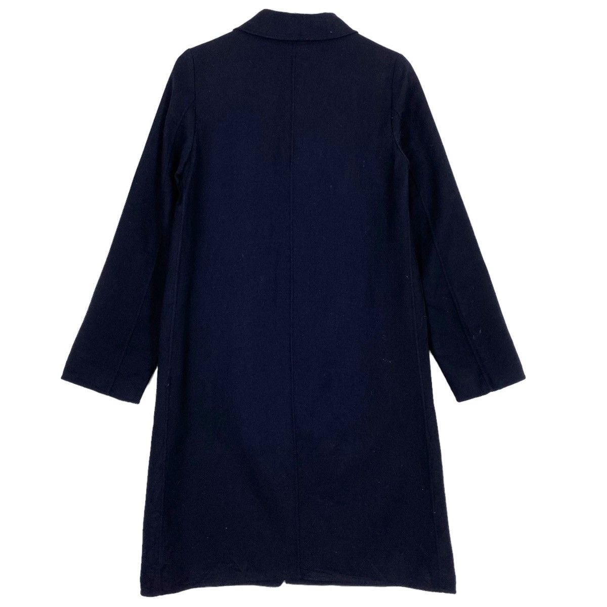 Issey Miyake × Zucca 💥ZUCCA BY ISSEY MIYAKE BUTTON NAVY TOPCOAT Size US M / EU 48-50 / 2 - 8 Thumbnail