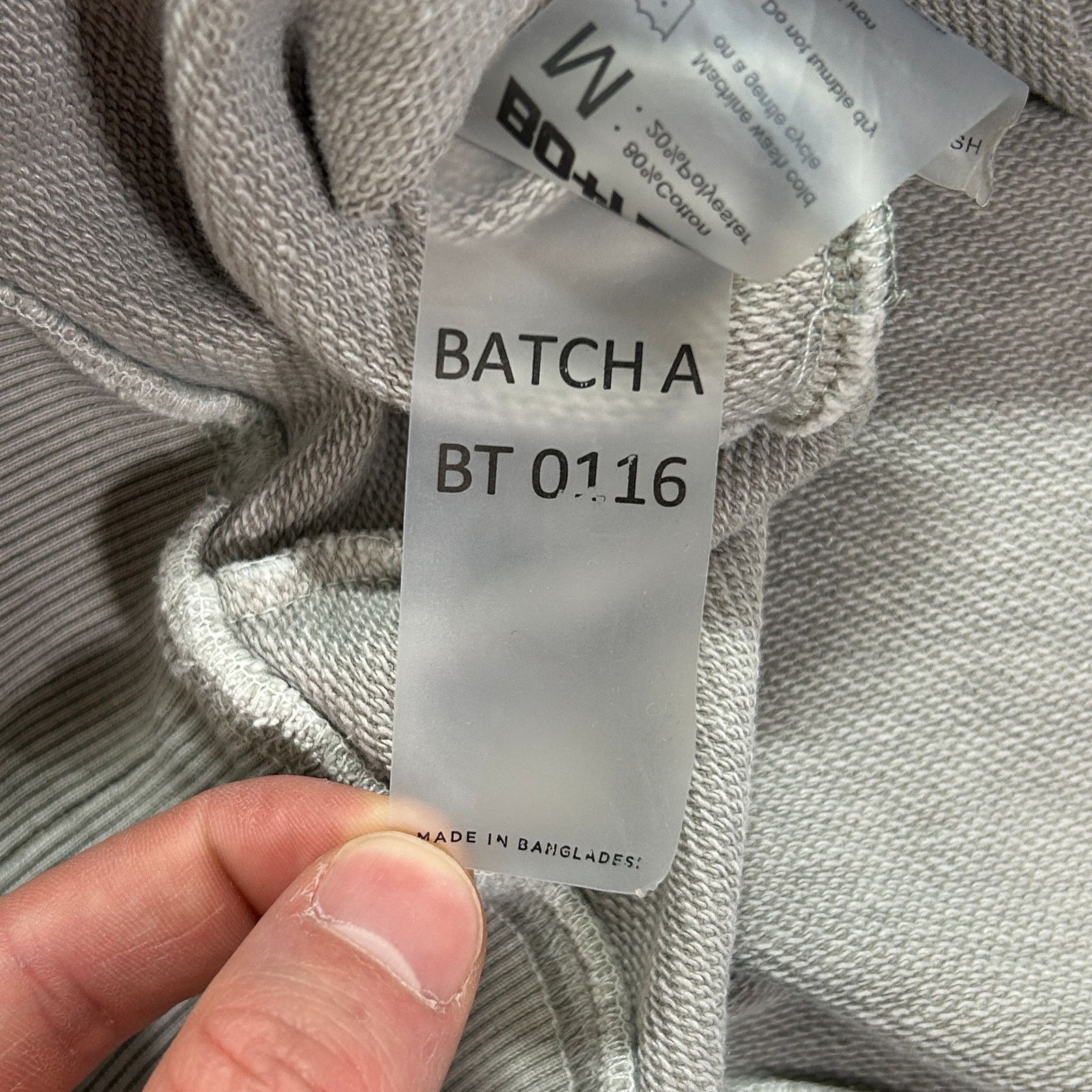 Other BO+TEE grey wash casual loungewear oversized sweatshirt wm M Size M / US 6-8 / IT 42-44 - 8 Thumbnail