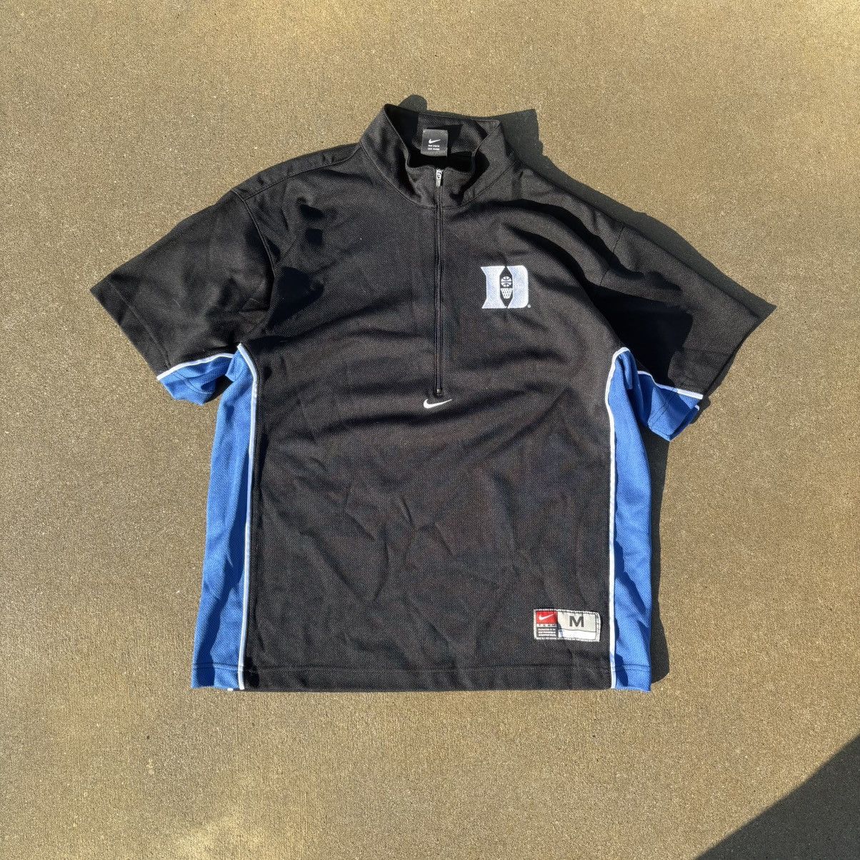 Nike × Vintage Vintage Nike Center Swoosh Duke Shirt Size US M / EU 48-50 / 2 - 1 Thumbnail