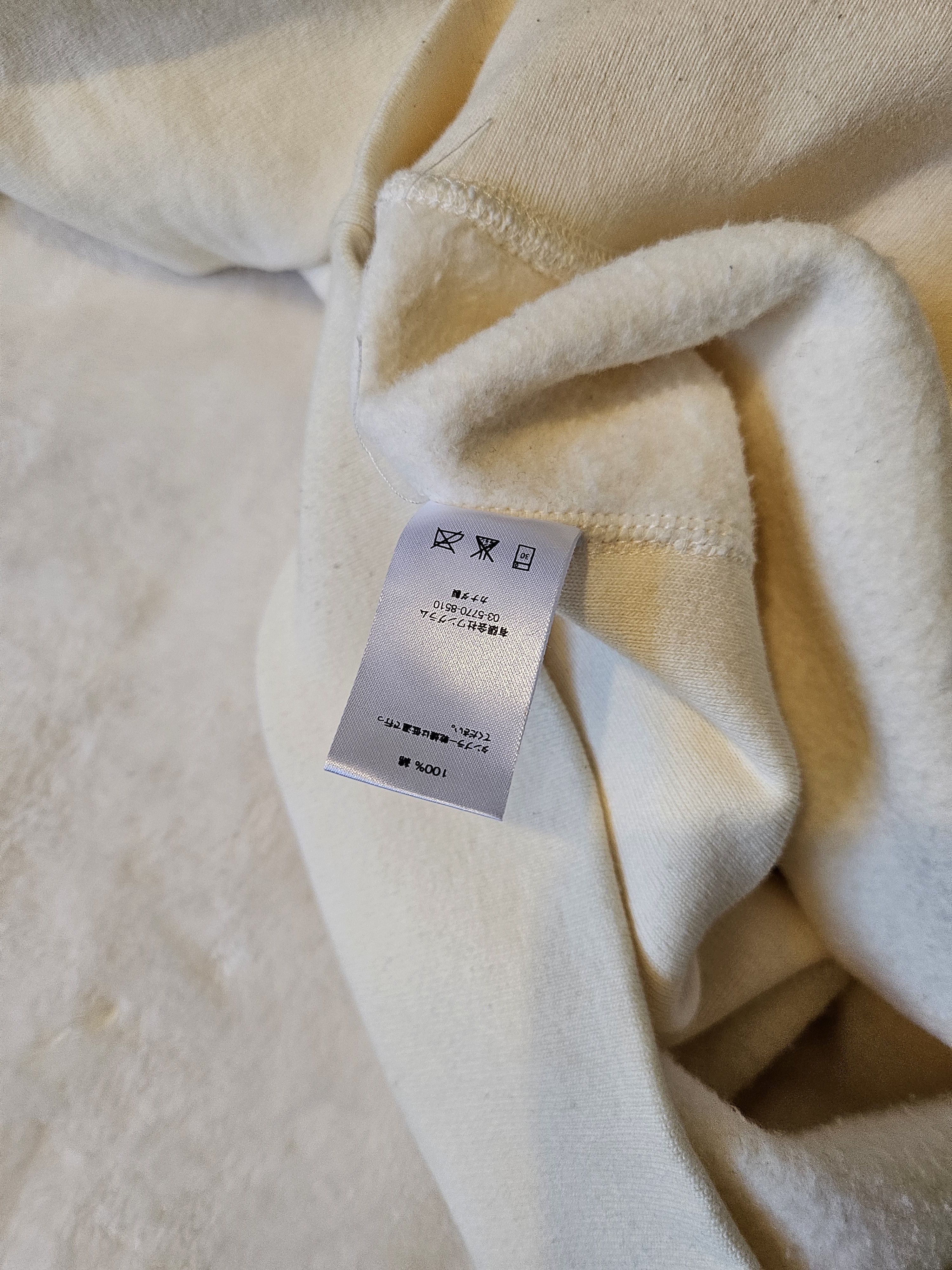 Supreme Supreme FW15 Arc Logo Crewneck Natural Beige Medium Size US M / EU 48-50 / 2 - 7 Thumbnail
