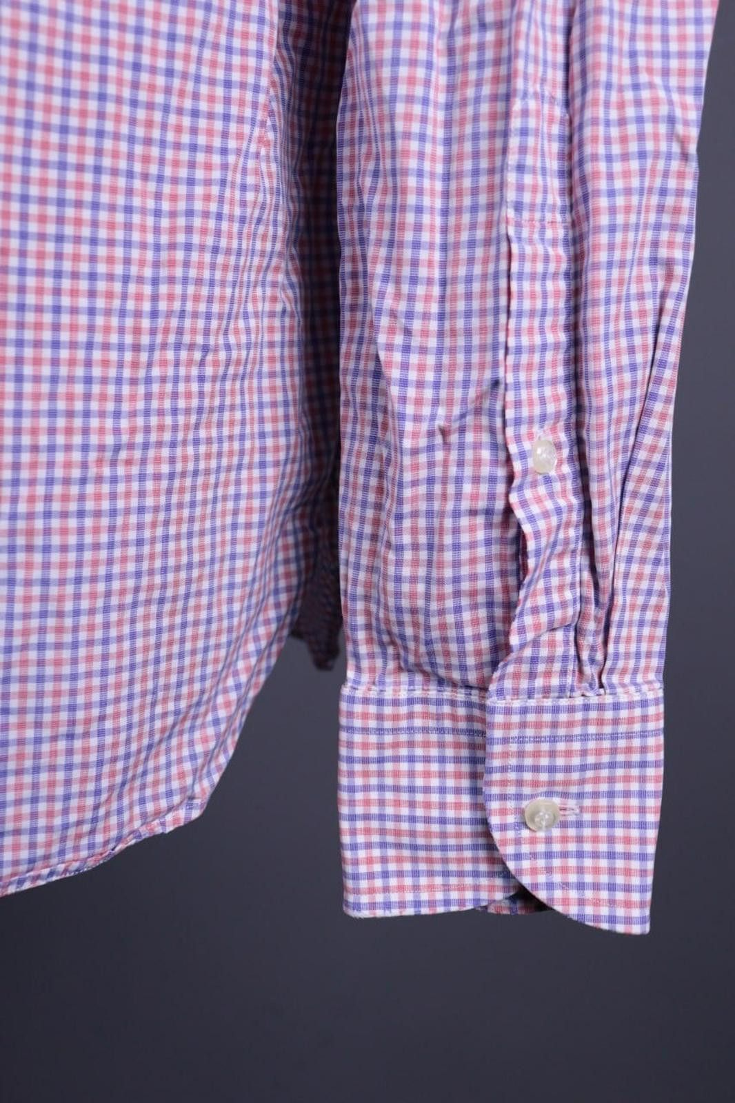 Designer Boggi Milano 2/100' Doppio Ritorto Down Shirt Size 41 / 16 Size US M / EU 48-50 / 2 - 10 Thumbnail