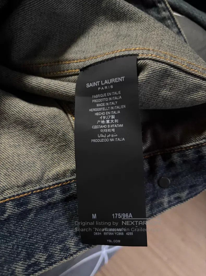 Saint Laurent Paris Saint Laurent Paris Classic basic denim jacket Size US M / EU 48-50 / 2 - 4 Thumbnail