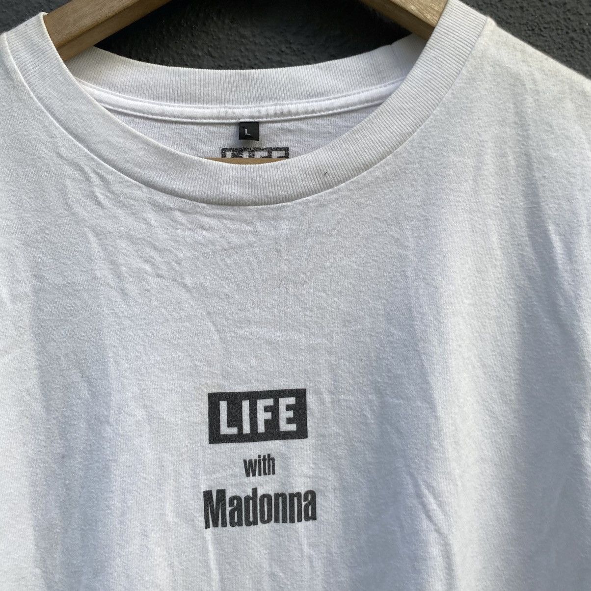 Band Tees Thrashed Madonna Band Tee Size US L / EU 52-54 / 3 - 4 Thumbnail