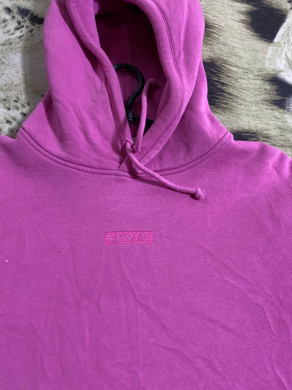 Levi's × Vintage Vintage Y2K/2000s Pink Levi’s Spellout Streetwear Hoodie! Size US XS / EU 42 / 0 - 11 Thumbnail