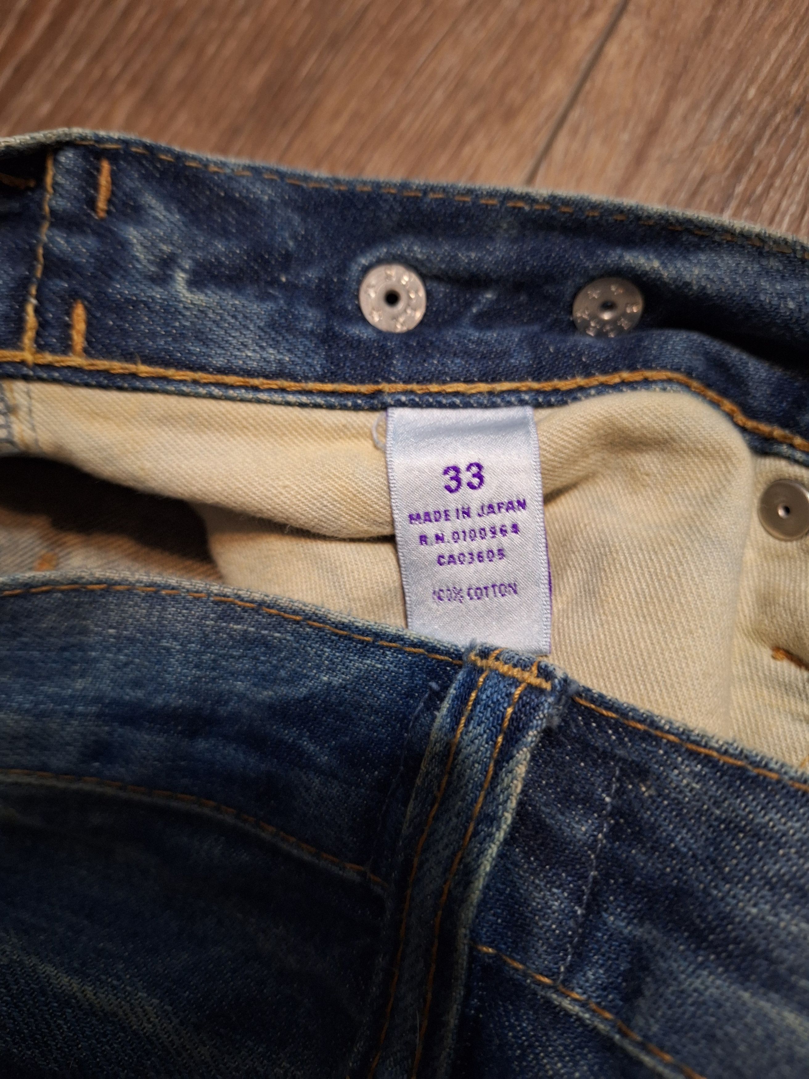 Prps Prp vintage raw selvedge denim Size US 33 - 6 Thumbnail