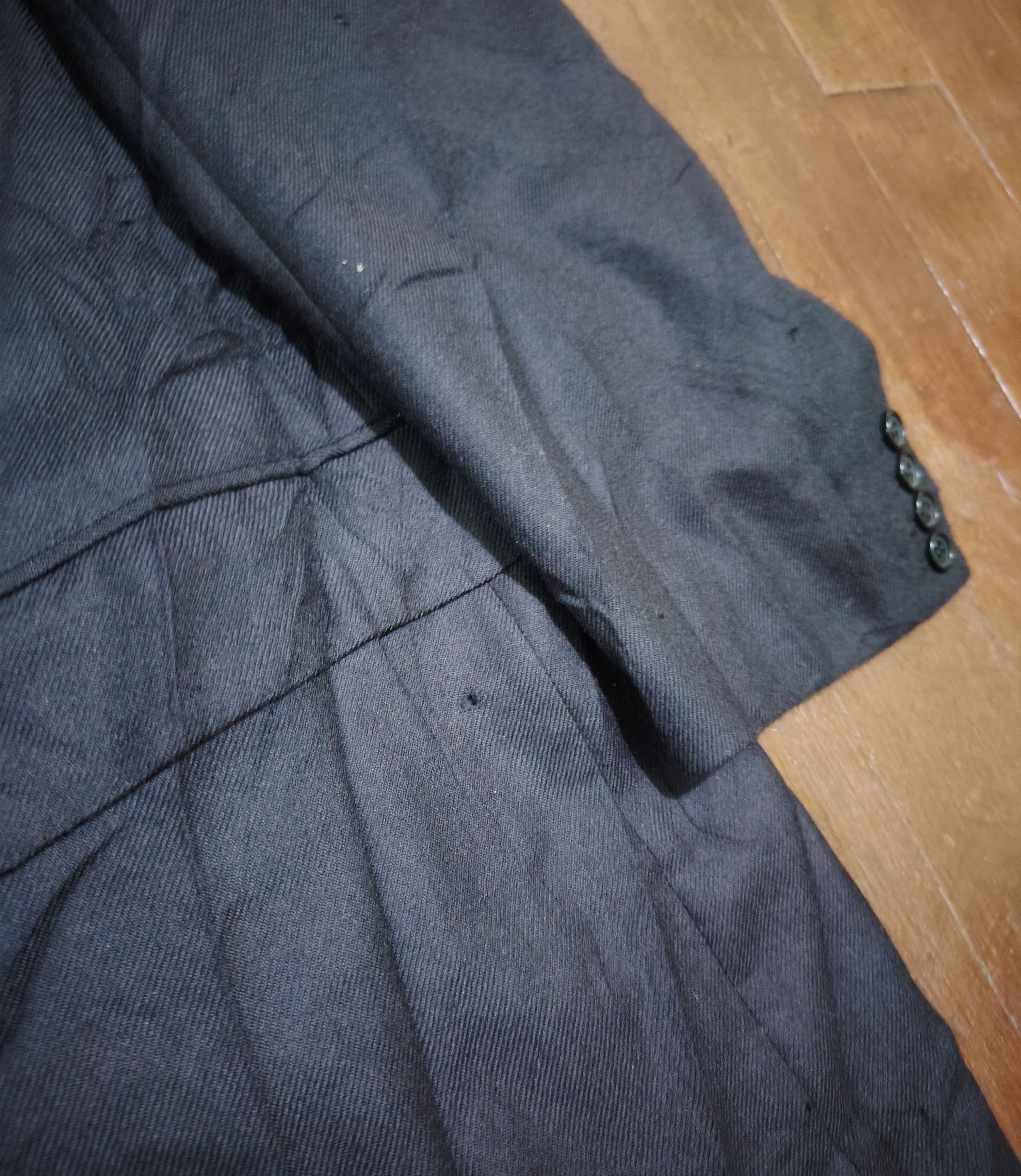 Kiton KITON-90's-CucitoPerTrillion-Cashmere Double Breasted Blazer Size 54L - 7 Thumbnail