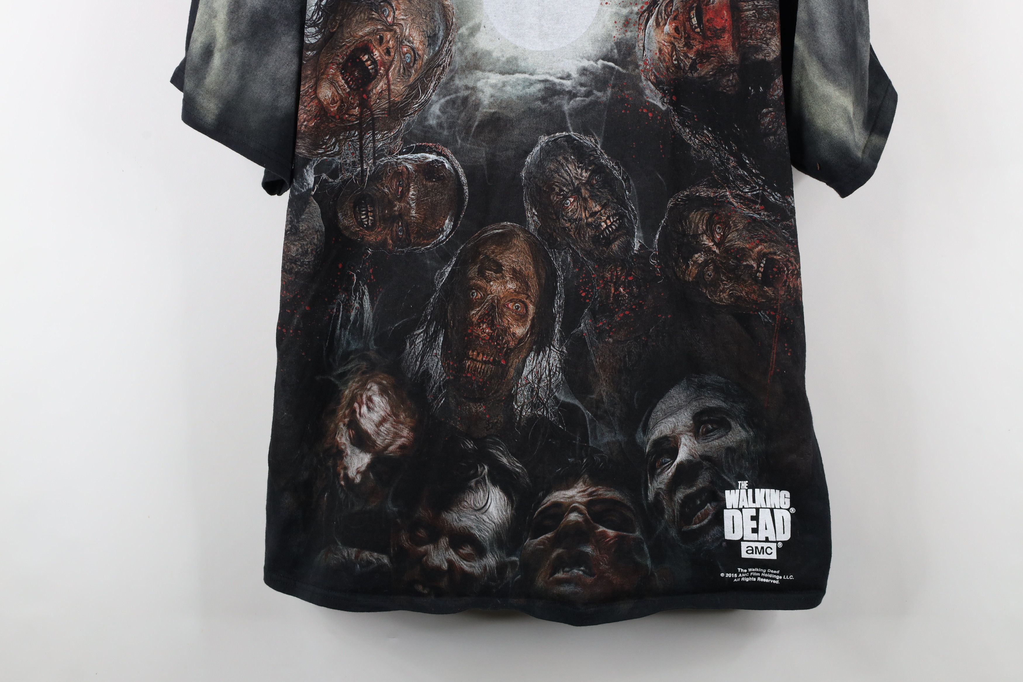 Vintage Vintage Y2K The Walking Dead Zombies Short Sleeve T-Shirt Size US XXL / EU 58 / 5 - 3 Thumbnail