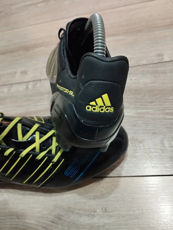 Adidas Adidas Adipower Predator SL TRX Fg Black Electricity Sharp42 Size US 8.5 / EU 41-42 - 6 Thumbnail