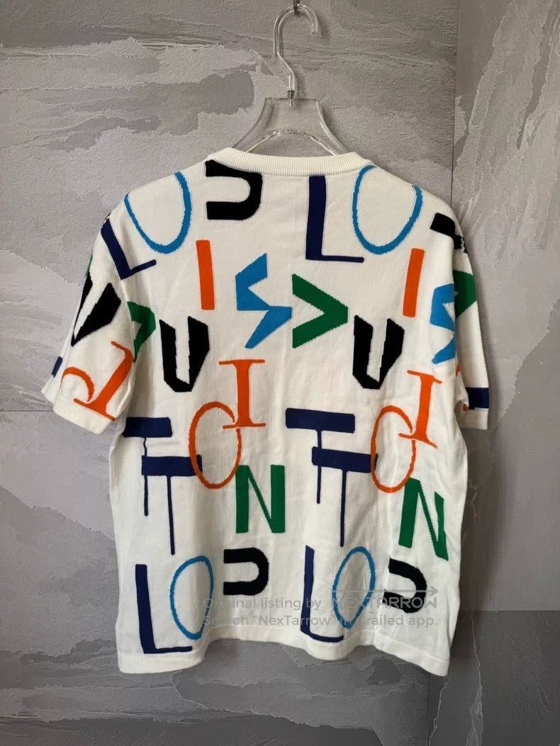 Louis Vuitton Louis Vuitton ELECTRIC DNA Color Letter Short Sleeve Size US M / EU 48-50 / 2 - 2 Thumbnail