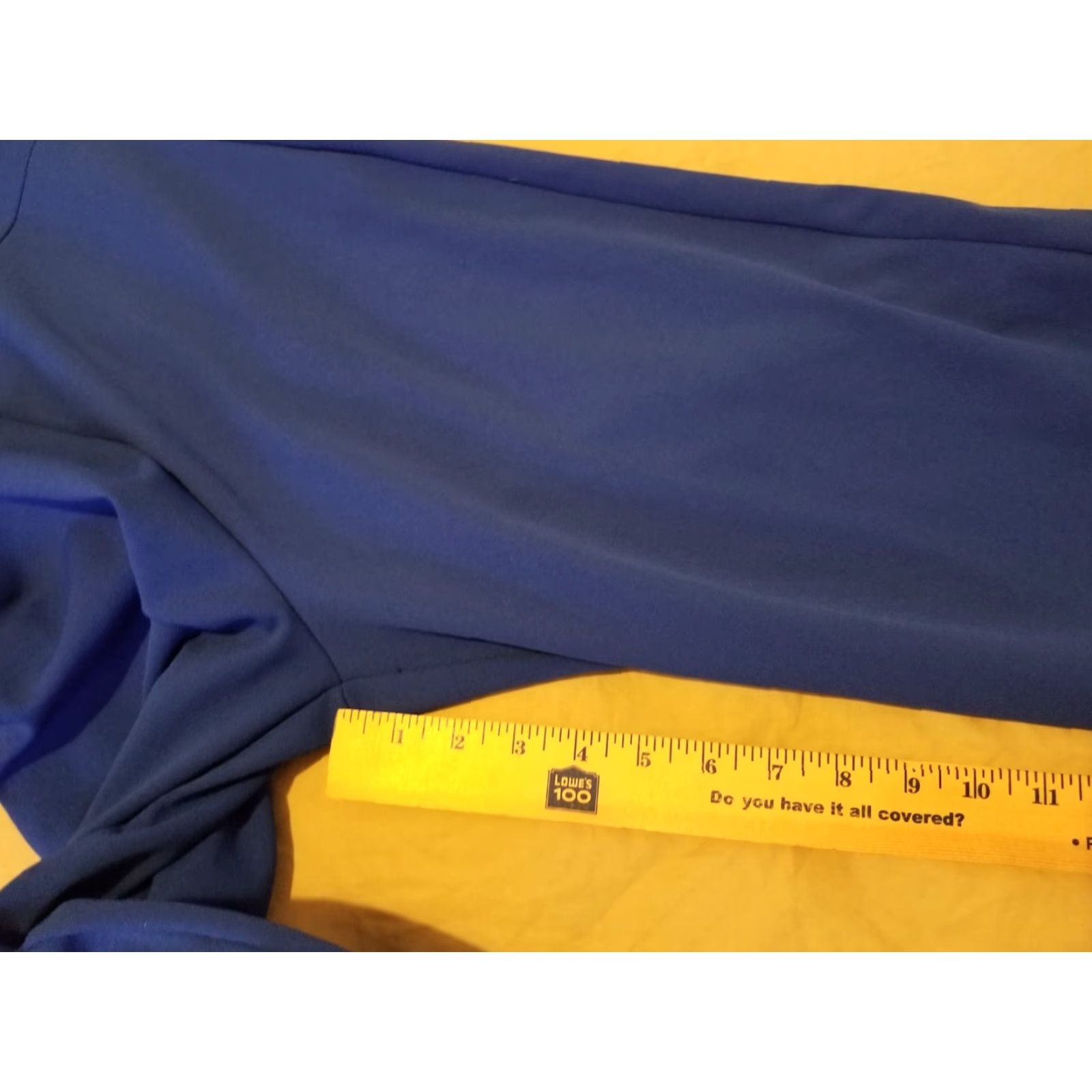Vintage Womens Touch Me Romper Pants Suit L Blue 1 Piece V-Neck Casual Summer Spring Regular Womens L Blue Romper Suit Size 36" / US 14 / IT 50 - 6 Thumbnail