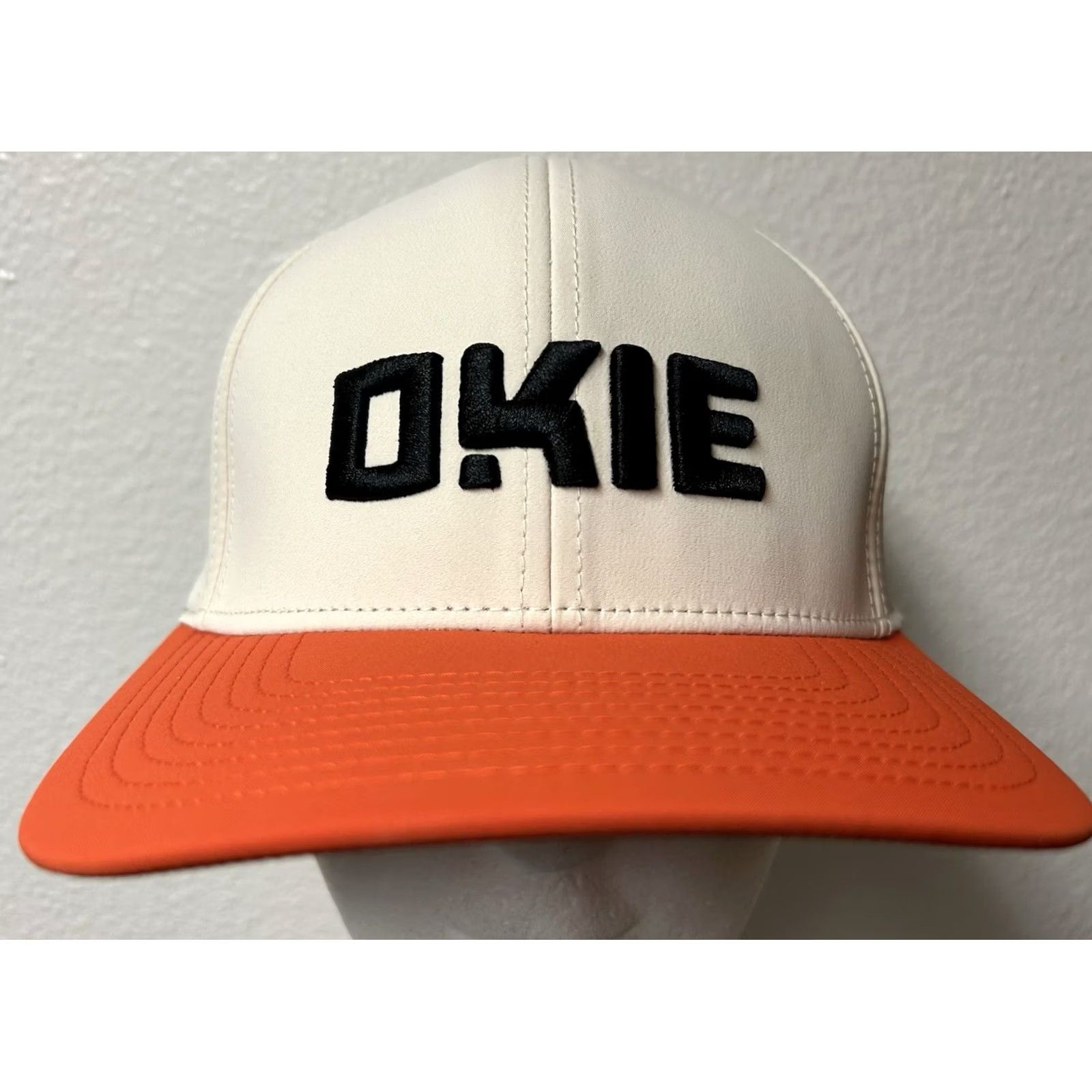 Pistola NWT The Okie Brand Pistol Snapback Performance Hat Cap Embroidered Snapback Multicolor Adjustable Breathable Lightweight Men One Size Cap Hat Cap Mens Size ONE SIZE - 2 Thumbnail