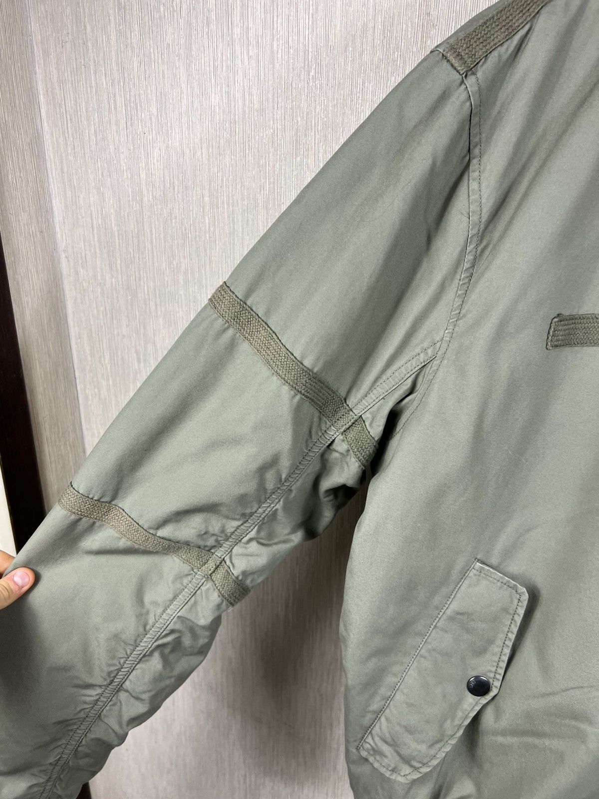 H&M Archive H&M military bomber M54 jacket bondage helmut lang Size US XL / EU 56 / 4 - 9 Thumbnail