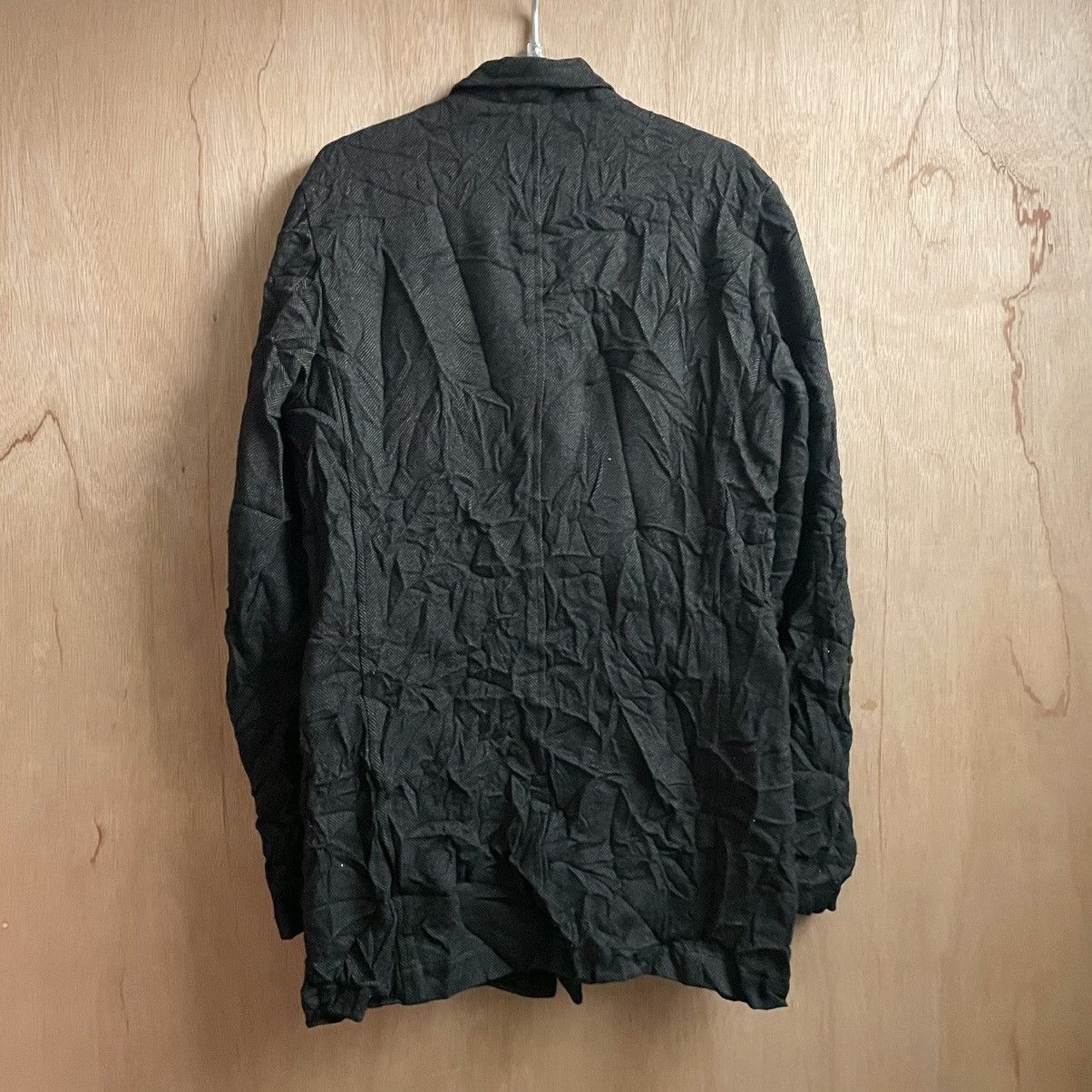 Yohji Yamamoto yohji yamamoto ground y wrinkle blazer jacket Size US L / EU 52-54 / 3 - 2 Thumbnail