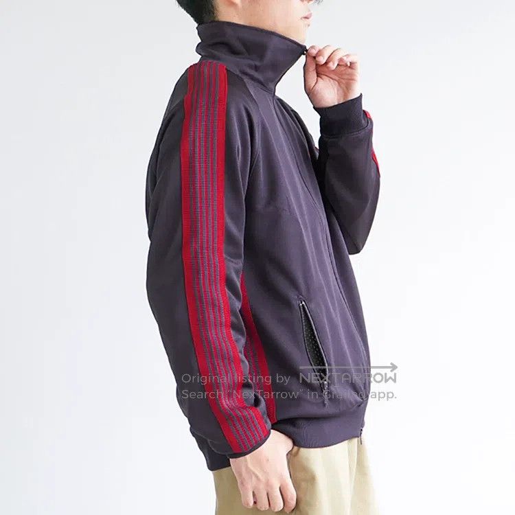 Needles Needles Butterfly embroidered striped casual jacket Size US L / EU 52-54 / 3 - 6 Thumbnail