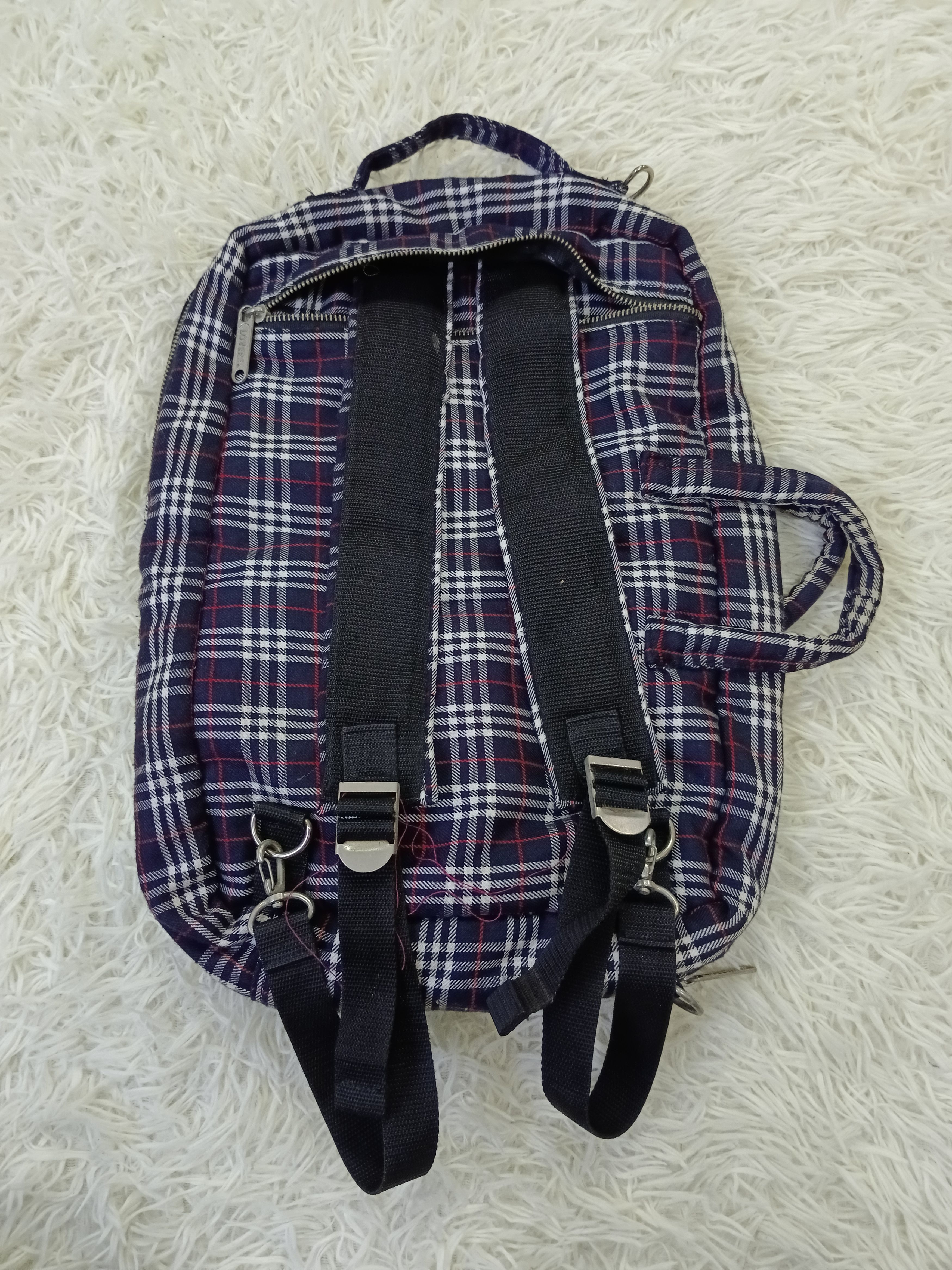 Japanese Brand SUPER LOVERS TARTAN 3WAYS BAGPACK Size ONE SIZE - 2 Thumbnail