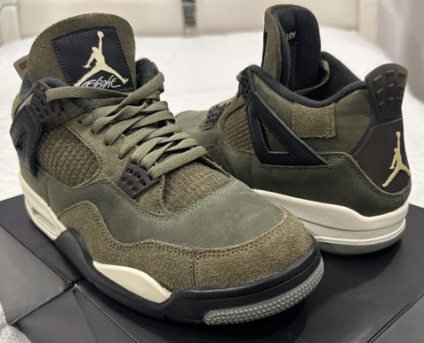 Jordan Brand Size 11 - Air Jordan 4 SE Retro Low Craft - Olive Size US 11 / EU 44 - 7 Thumbnail