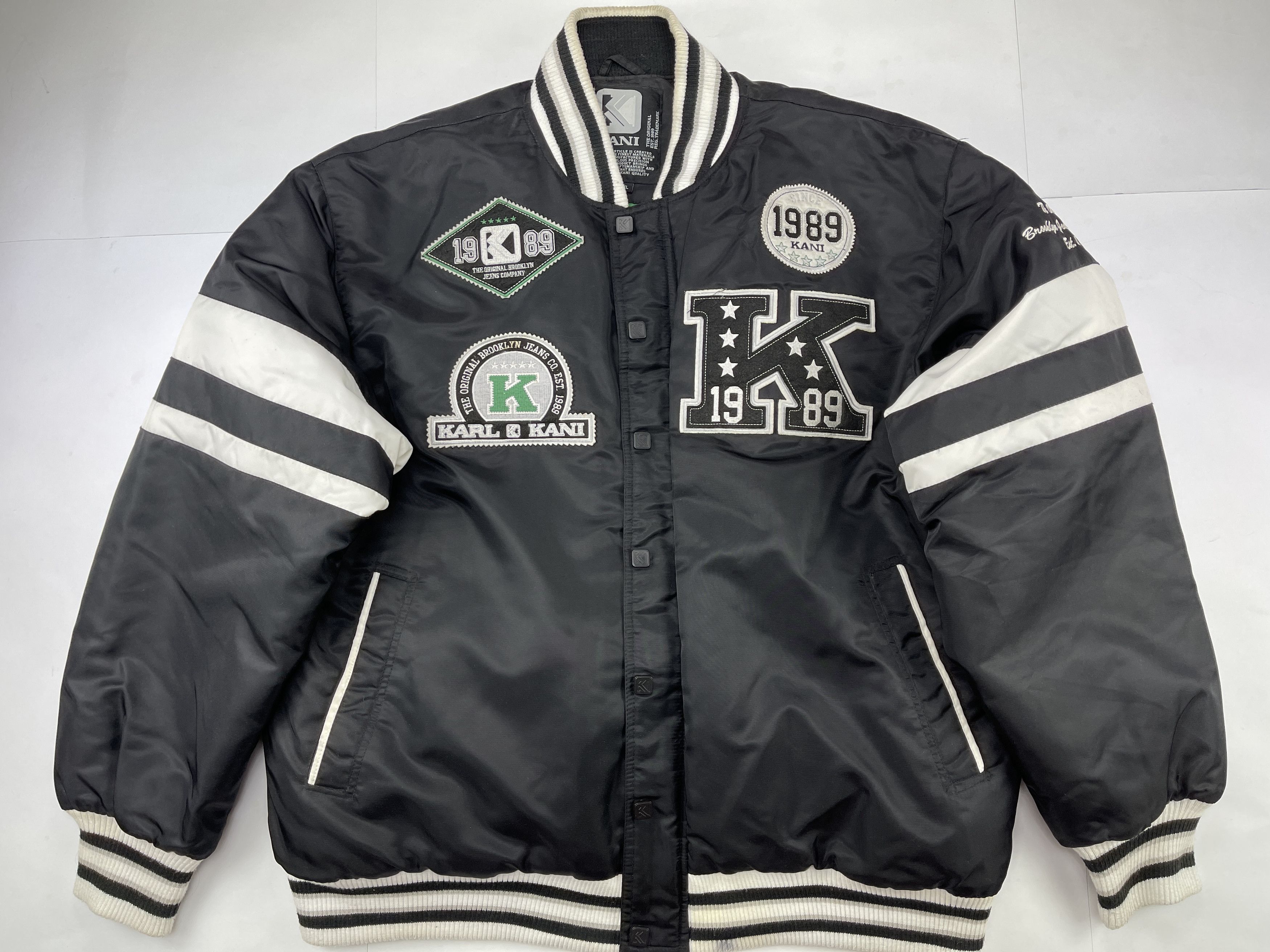Karl Kani KARL KANI jacket, vintage bomber, 90s hip hop, 1990s size XL Size US XL / EU 56 / 4 - 2 Thumbnail