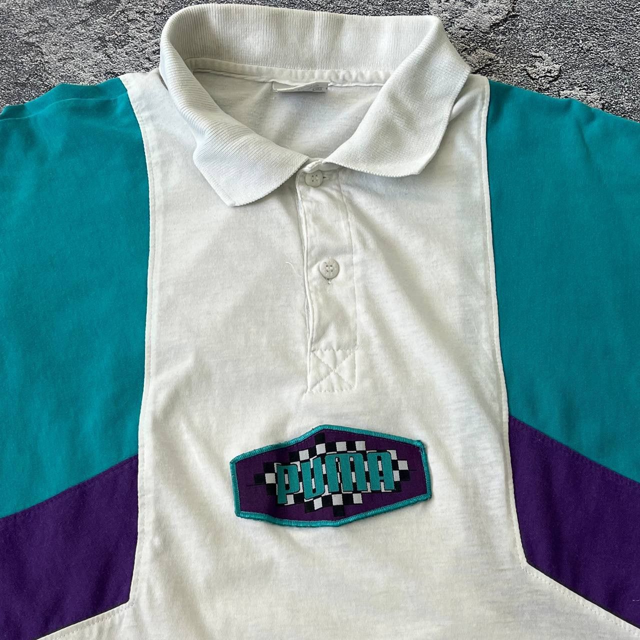 Puma Very Vintage 90s Puma Center Logo T-Shirt Y2K.Size XL Size US XL / EU 56 / 4 - 9 Thumbnail