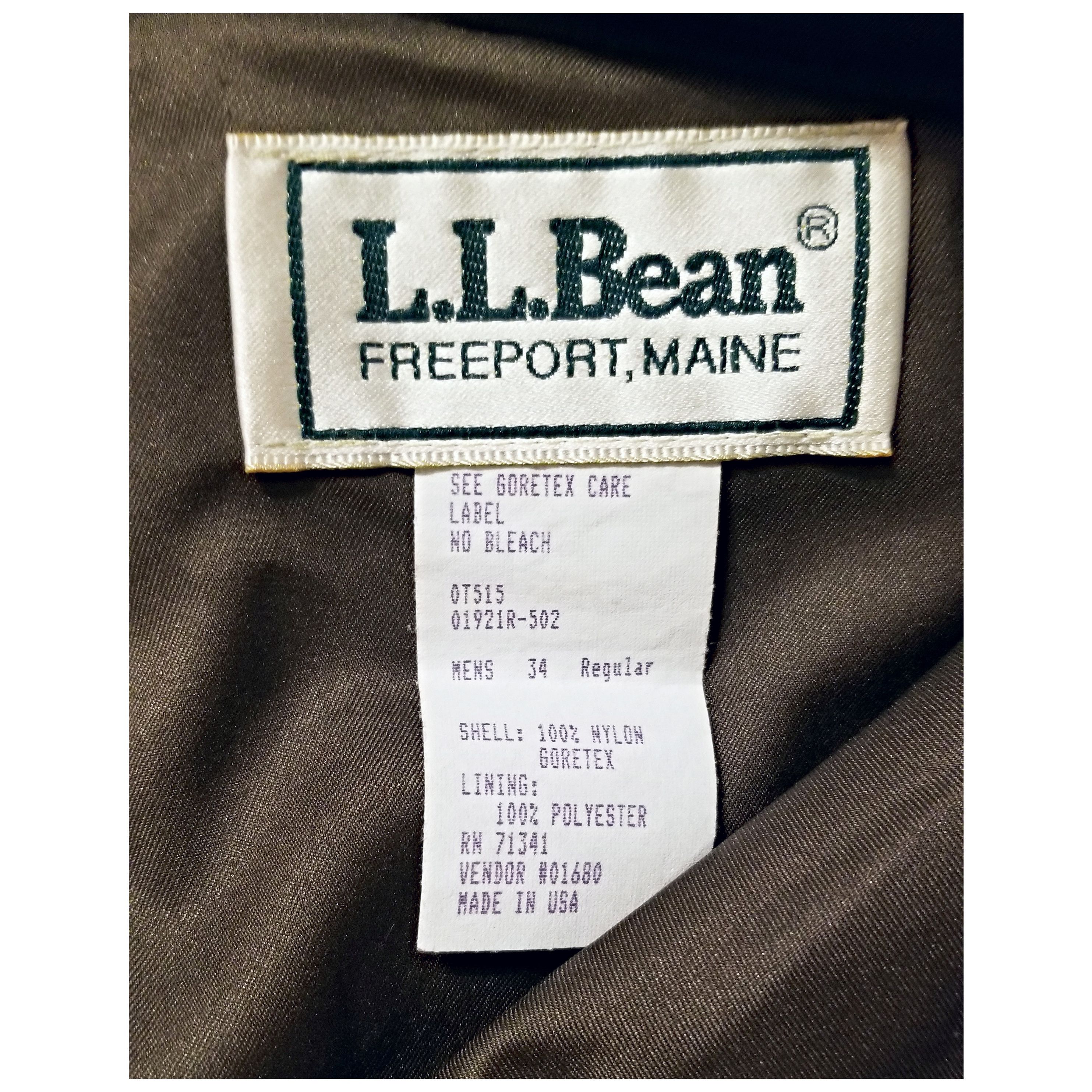 L.L. Bean VTG 1970s-80s LL BEAN GORTEX HUNTING PANTS SIZE 34"x30" Size US 34 / EU 50 - 7 Thumbnail