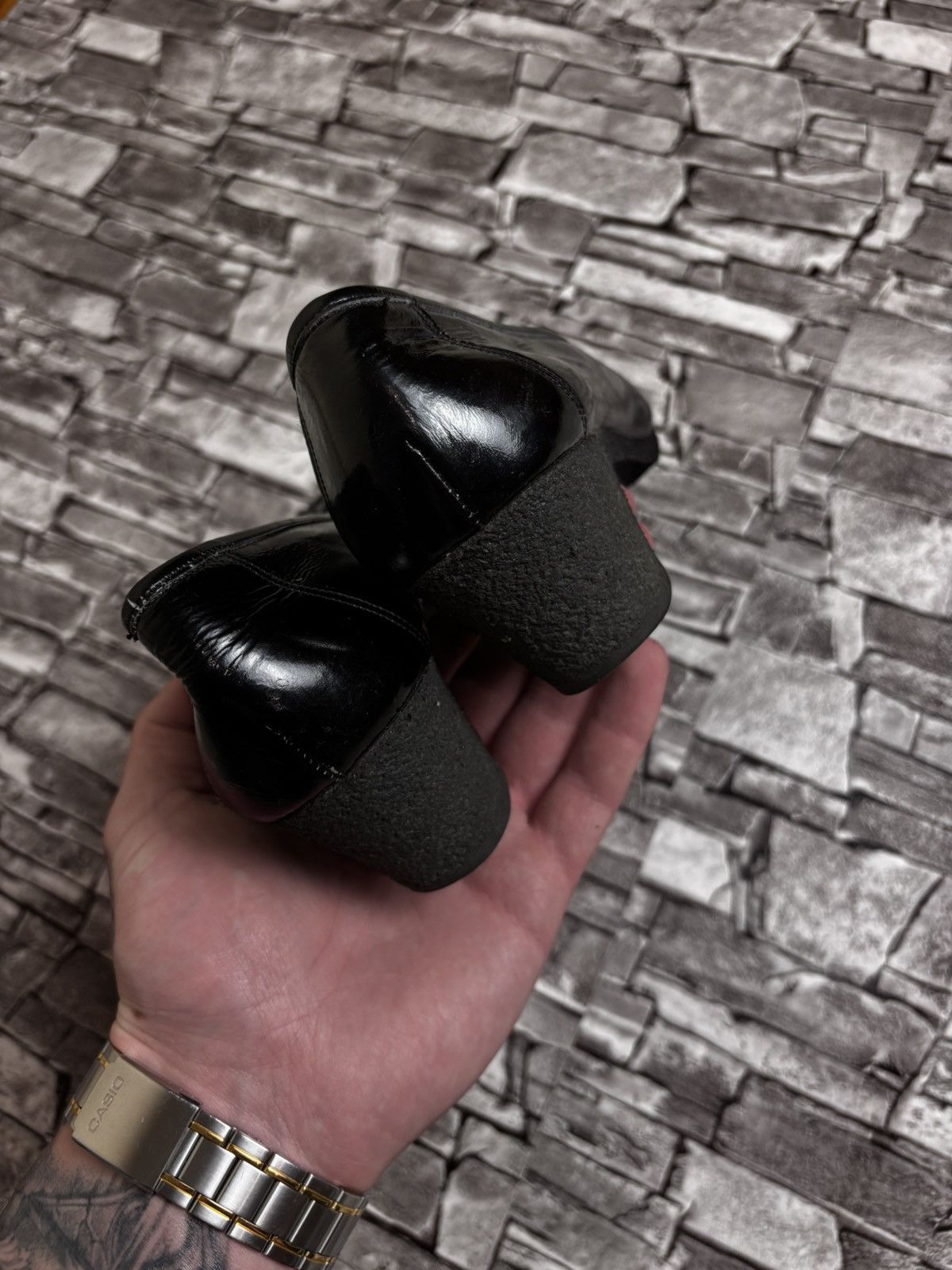 Salvatore Ferragamo Salvatore Ferragamo Vintage Tassel Loafers Black Leather Size US 10.5 / IT 40.5 - 6 Thumbnail