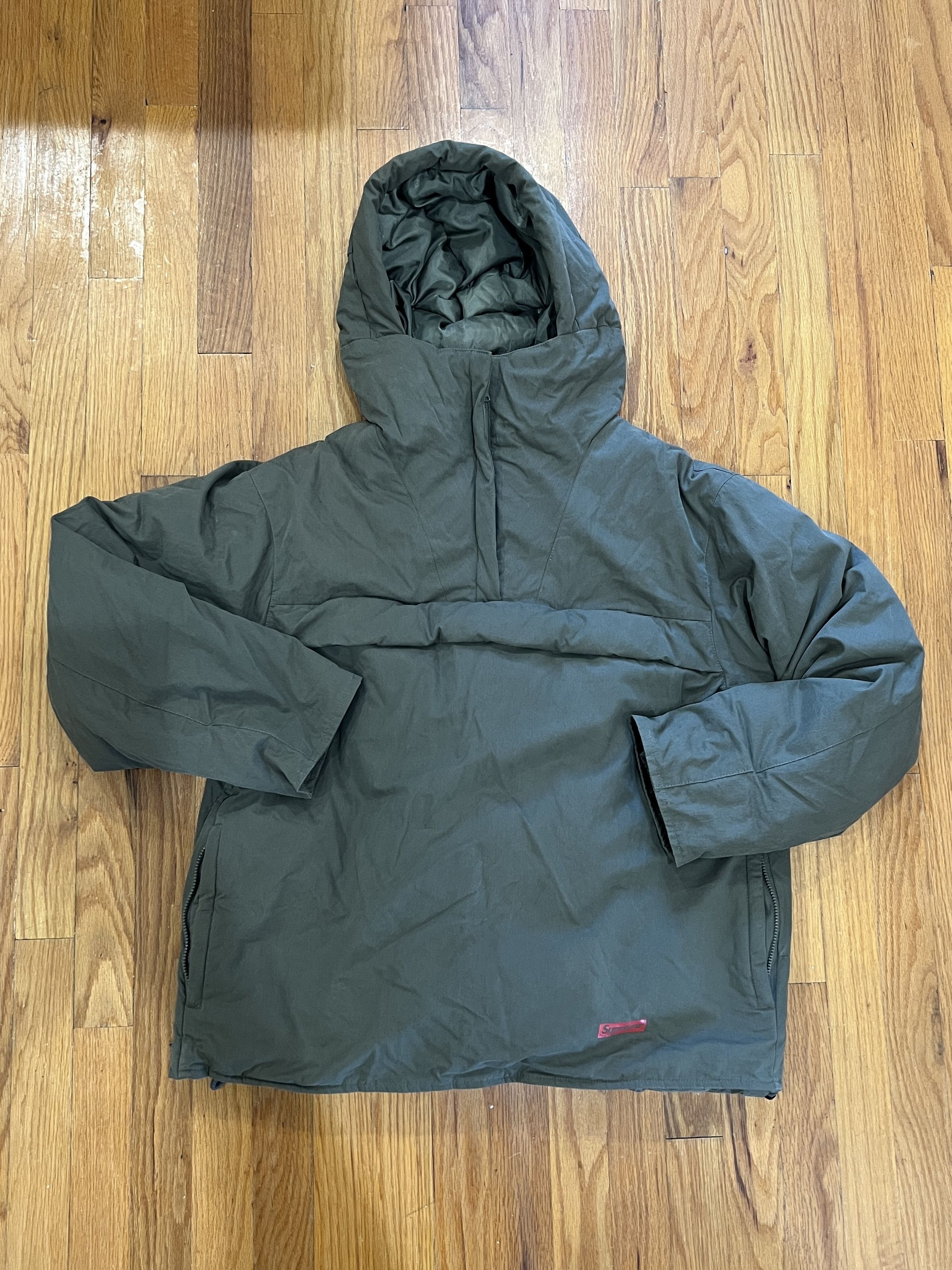 Supreme Supreme SS22 Olive Down Puffer Jacket Size US S / EU 44-46 / 1 - 1 Thumbnail