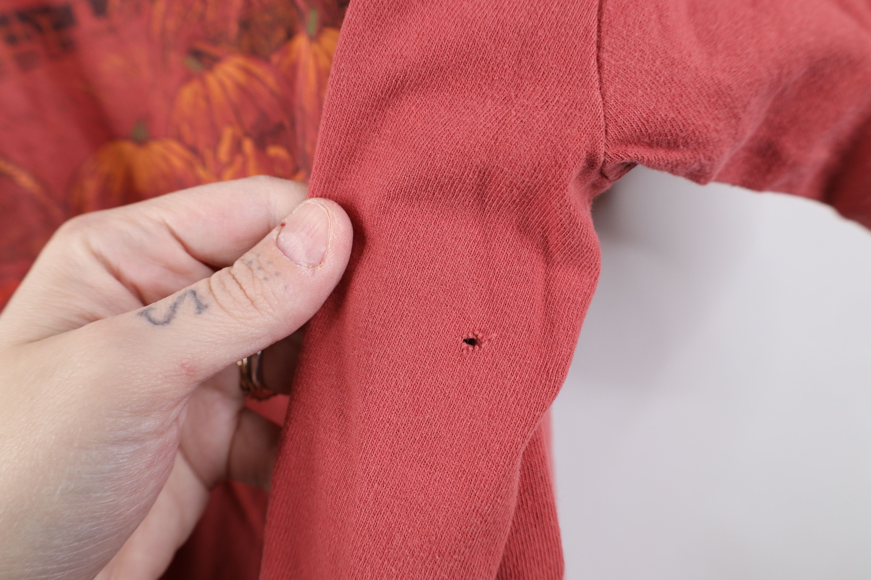 Vintage Vintage 90s Streetwear Farmhouse Fall Pumpkin T-Shirt Size US XL / EU 56 / 4 - 8 Thumbnail