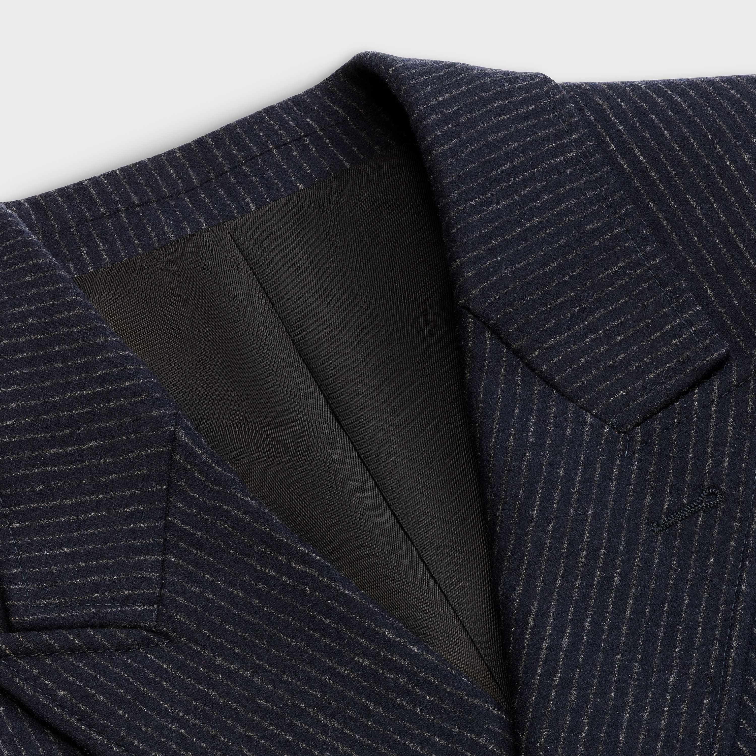 Celine o1w1db10525 2V2954 Rectangle Jacket in Navy Blue Size US L / EU 52-54 / 3 - 2 Thumbnail