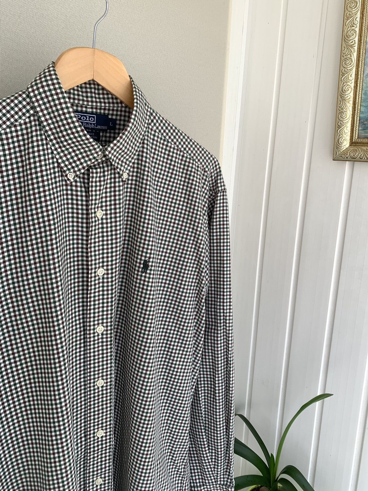 Polo Ralph Lauren Polo Ralph Lauren Vintage Long Sleeve Button Shirt Size L Size US L / EU 52-54 / 3 - 3 Thumbnail