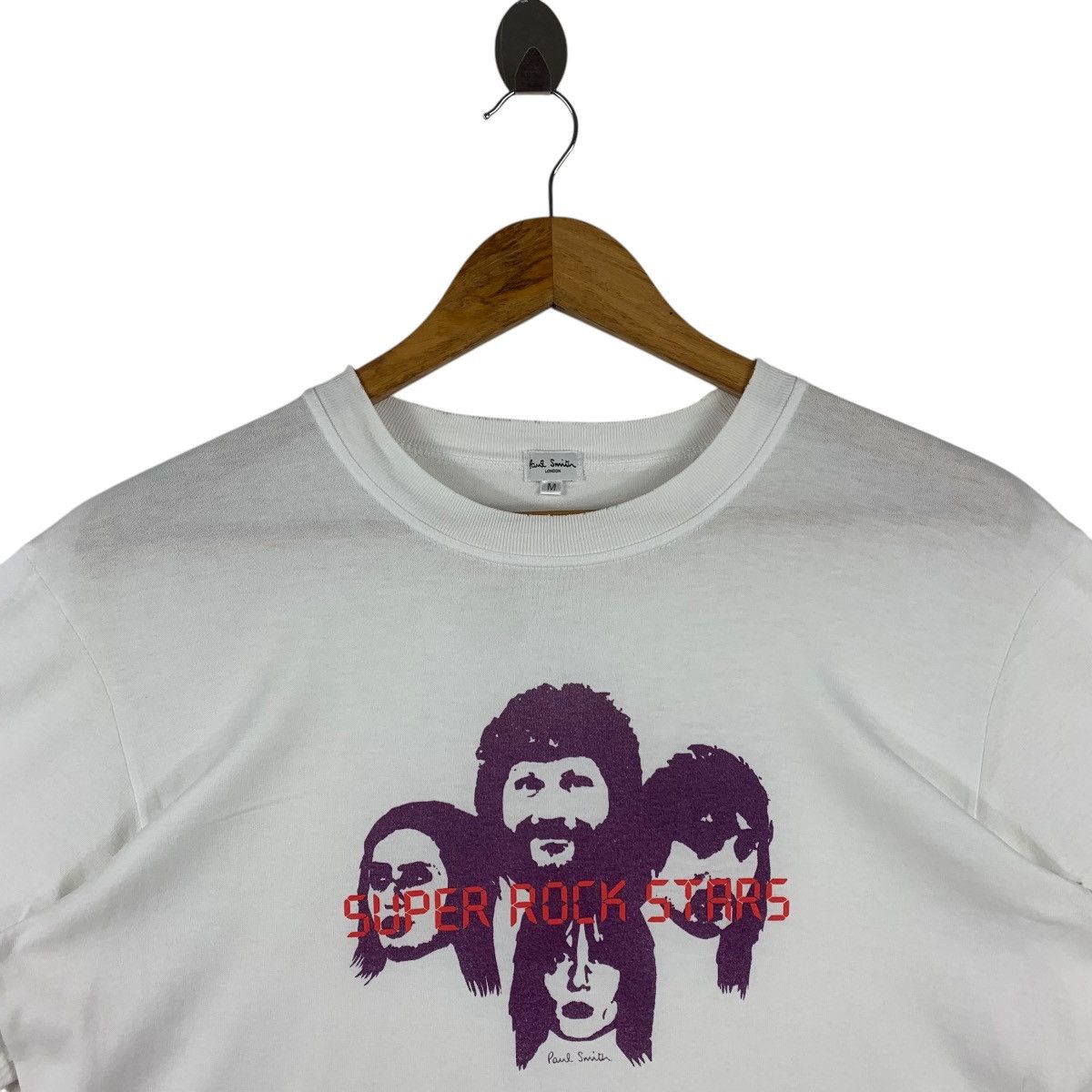Paul Smith × Vintage Vintage PAUL SMITH Kings of Leon printed tee Size US M / EU 48-50 / 2 - 2 Thumbnail