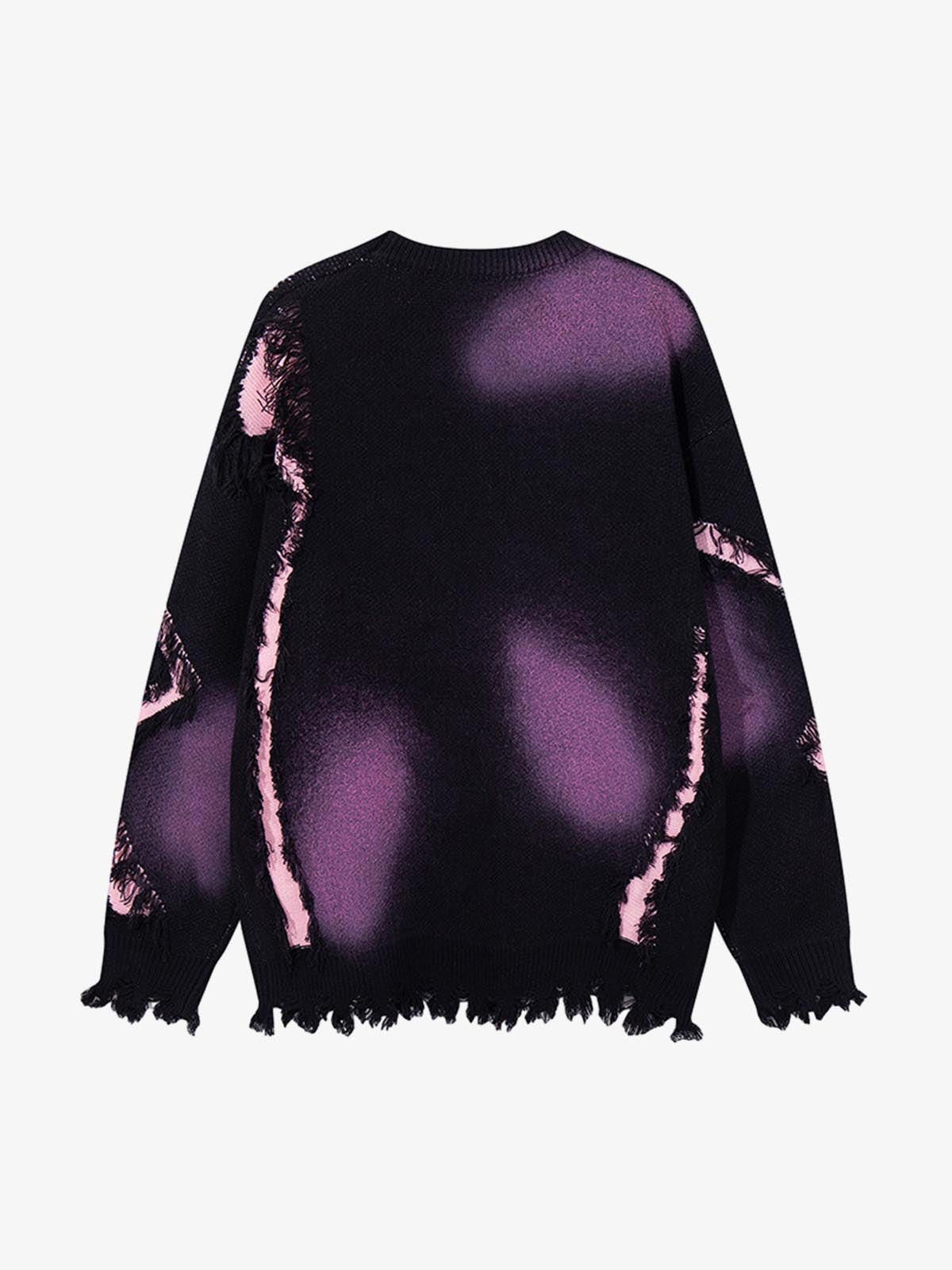 Other Raw Edge Damaged Dirty Dyed Niche Sweatshirt Size US M / EU 48-50 / 2 - 4 Thumbnail