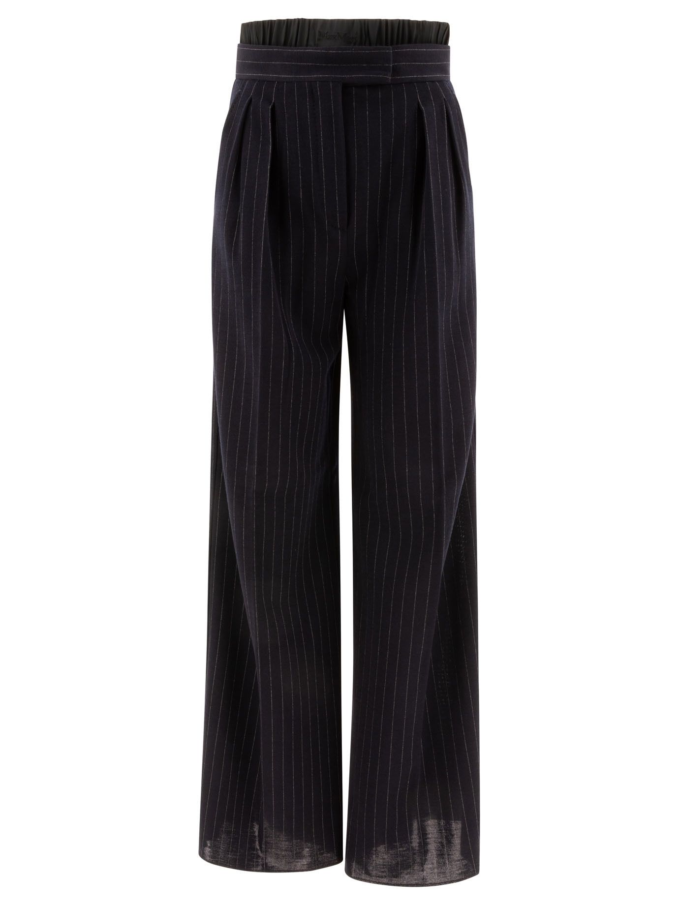 Max Mara Piroghe Pinstriped Trousers IT 44 Women - USA Duties Paid