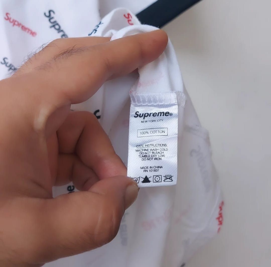 Supreme F/W18 SUPREME SCATTER RINGER TSHIRT Size US L / EU 52-54 / 3 - 5 Thumbnail