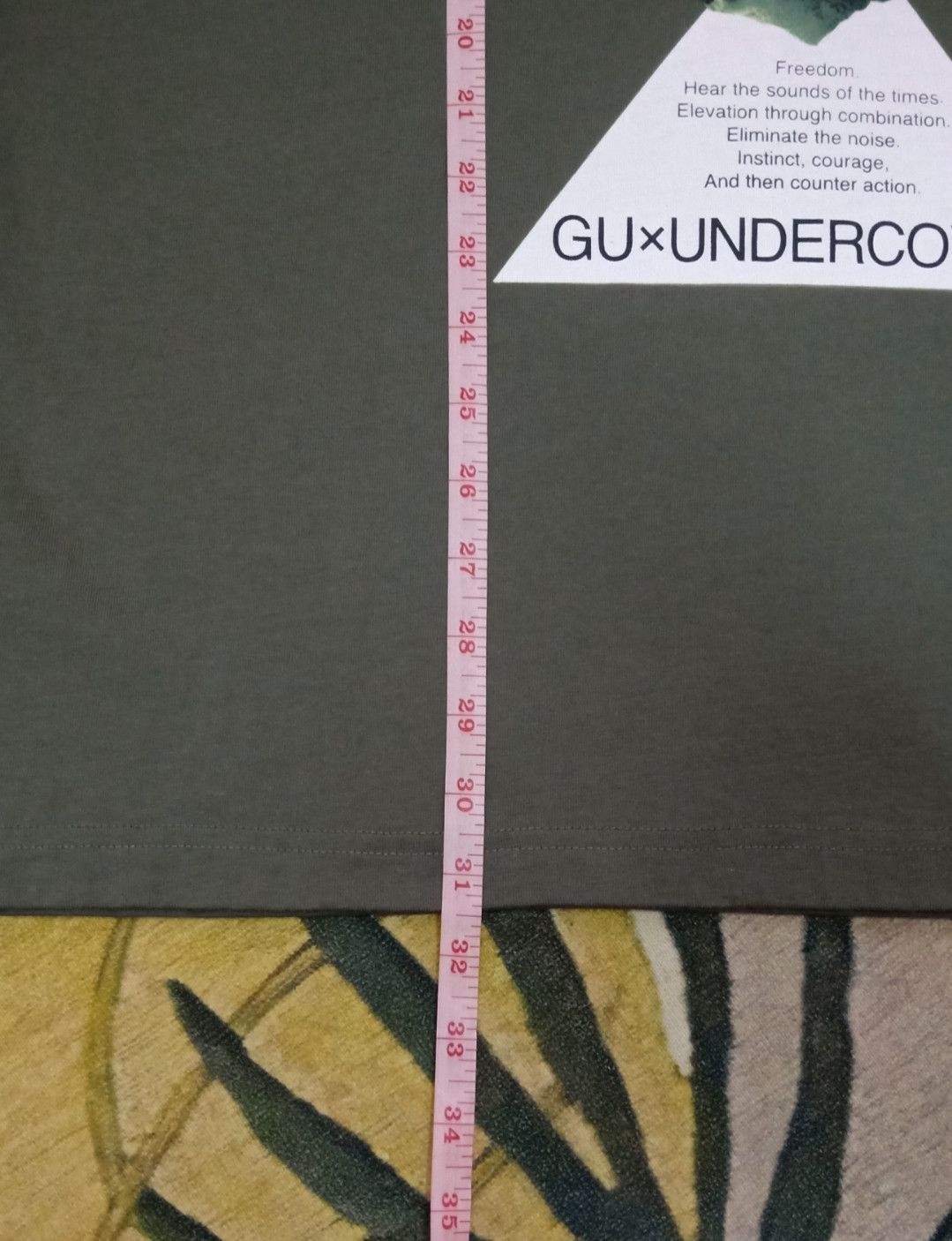 GU × Jun Takahashi × Undercover GU x Undercover Freedom Noise T-shirt Size US L / EU 52-54 / 3 - 20 Thumbnail
