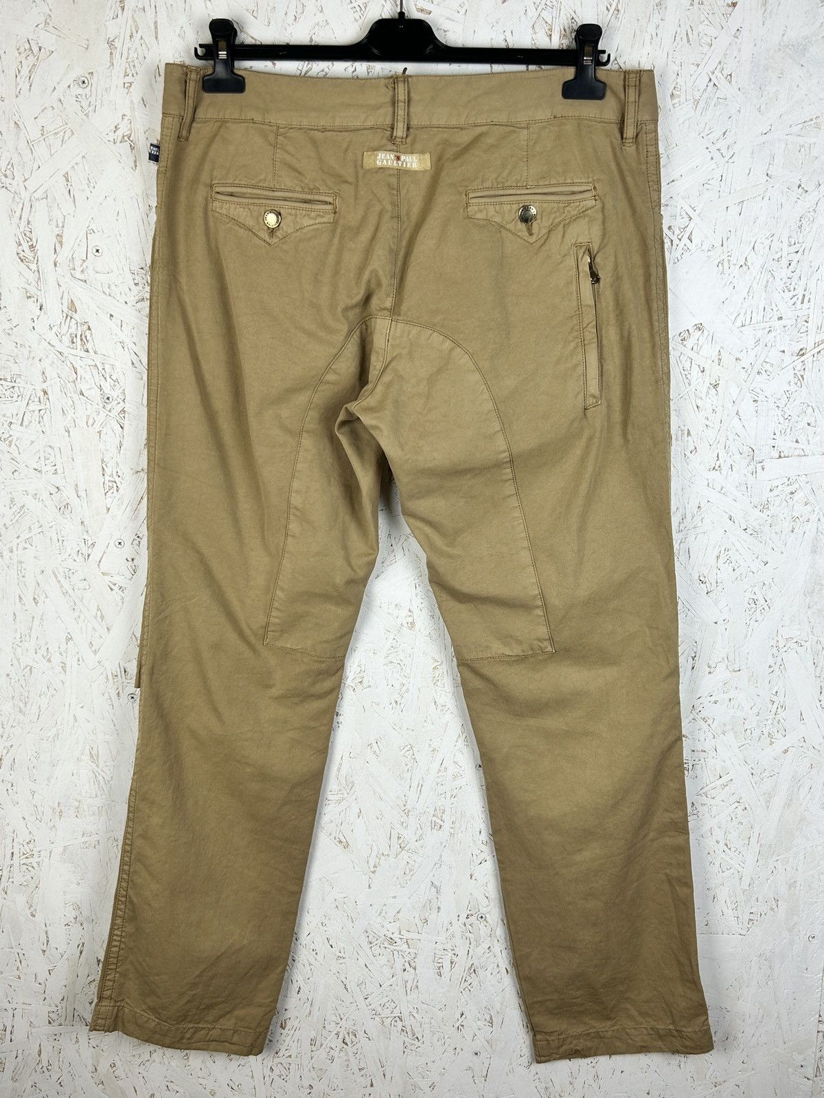 Jean Paul Gaultier 90s Vintage Jean Paul Gaultier JPG Mainline Trousers 34 Size US 34 / EU 50 - 7 Thumbnail