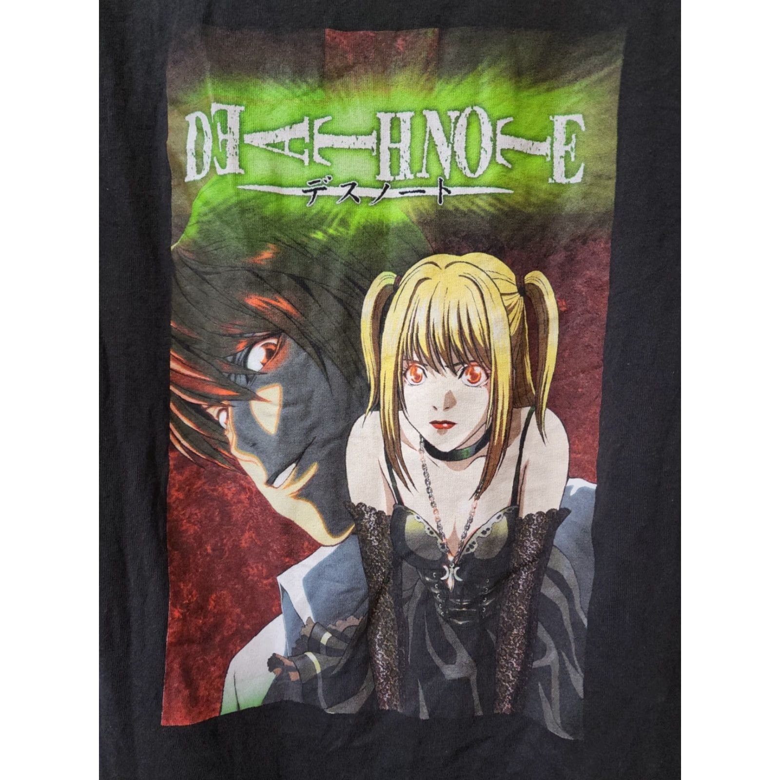 Vintage VINTAGE Death Note Misa Amane Anime Shirt Unisex Adults T-Shirt Medium Black 100% Cotton Logo Short Sleeve Crew Neck Regular Mens Womens Size M / US 6-8 / IT 42-44 - 4 Thumbnail