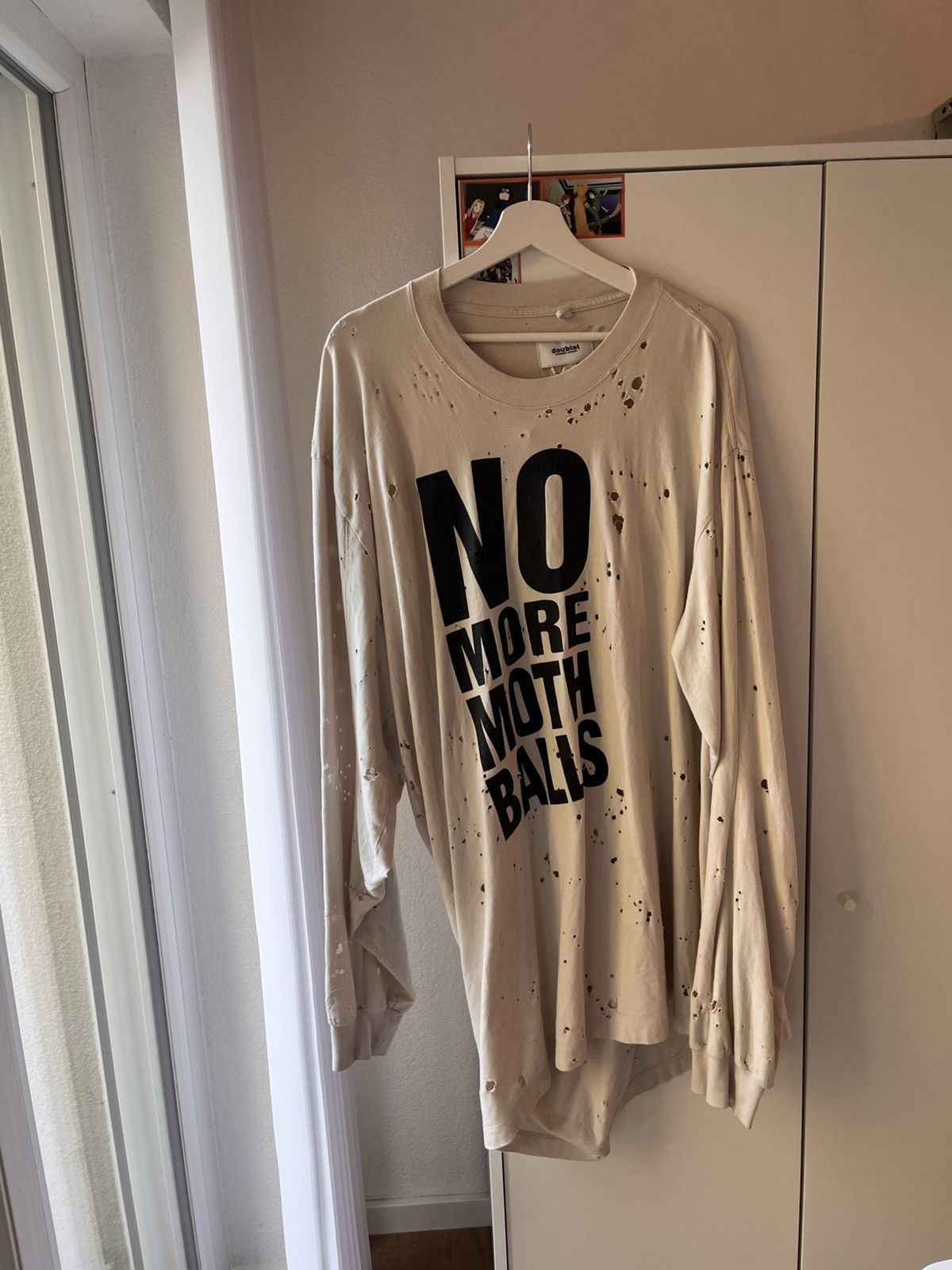 Doublet Doublet Zombie Silhouette Long Sleeve T Shirt 33/101 Size M / US 6-8 / IT 42-44 - 1 Thumbnail
