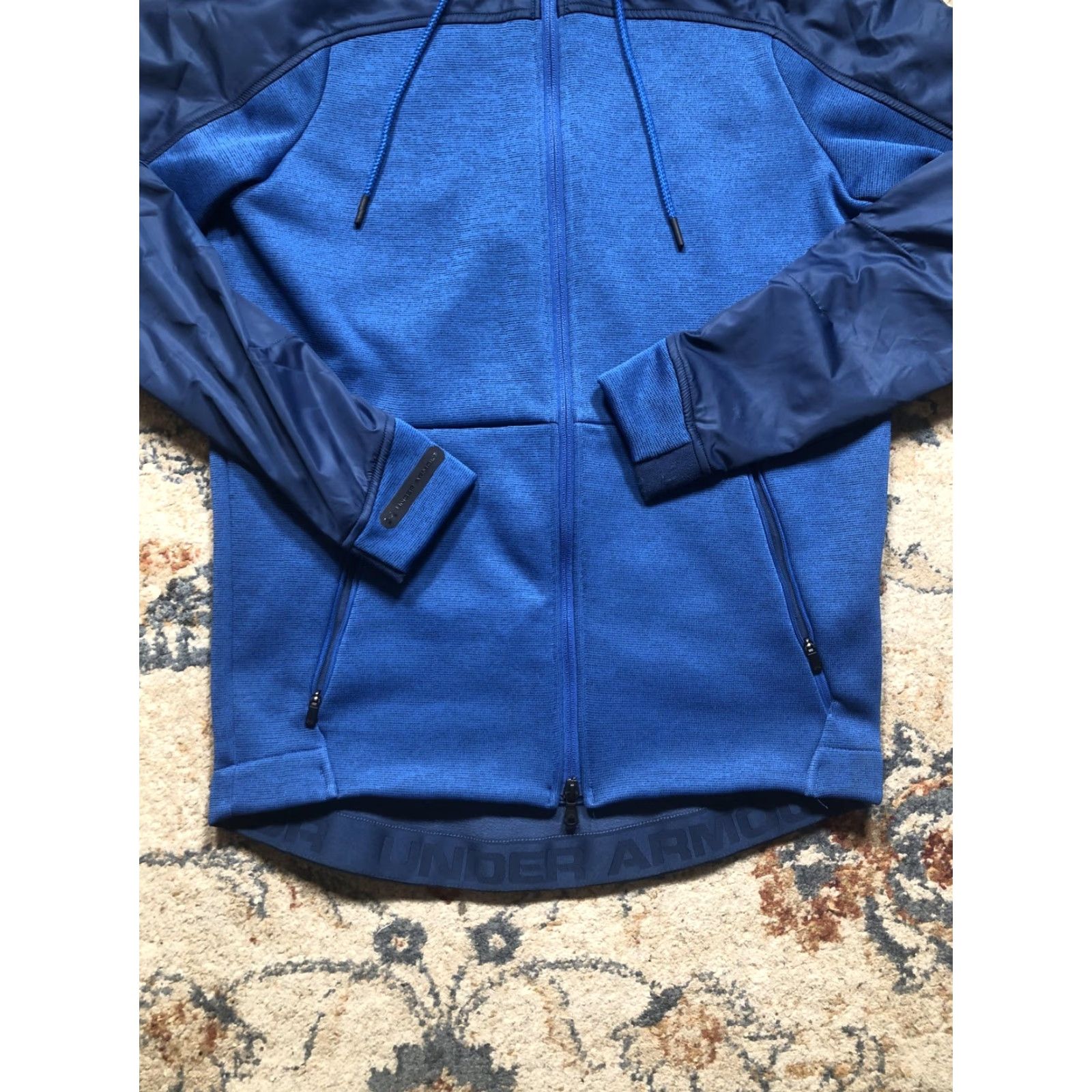 Under Armour Under Armour Jacket Mens Small Blue The Swacket Hooded Full Zip Athletic Size US S / EU 44-46 / 1 - 5 Thumbnail
