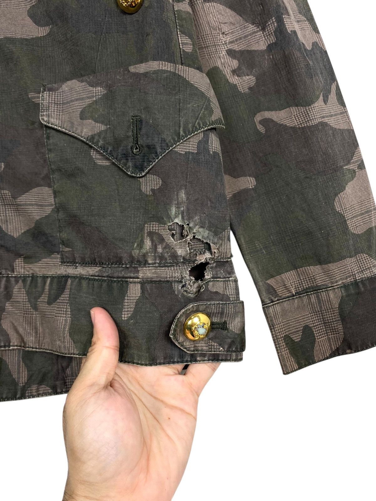 PPFM Rare‼️ Ppfm Military Camouflage Jacket Size US S / EU 44-46 / 1 - 12 Thumbnail
