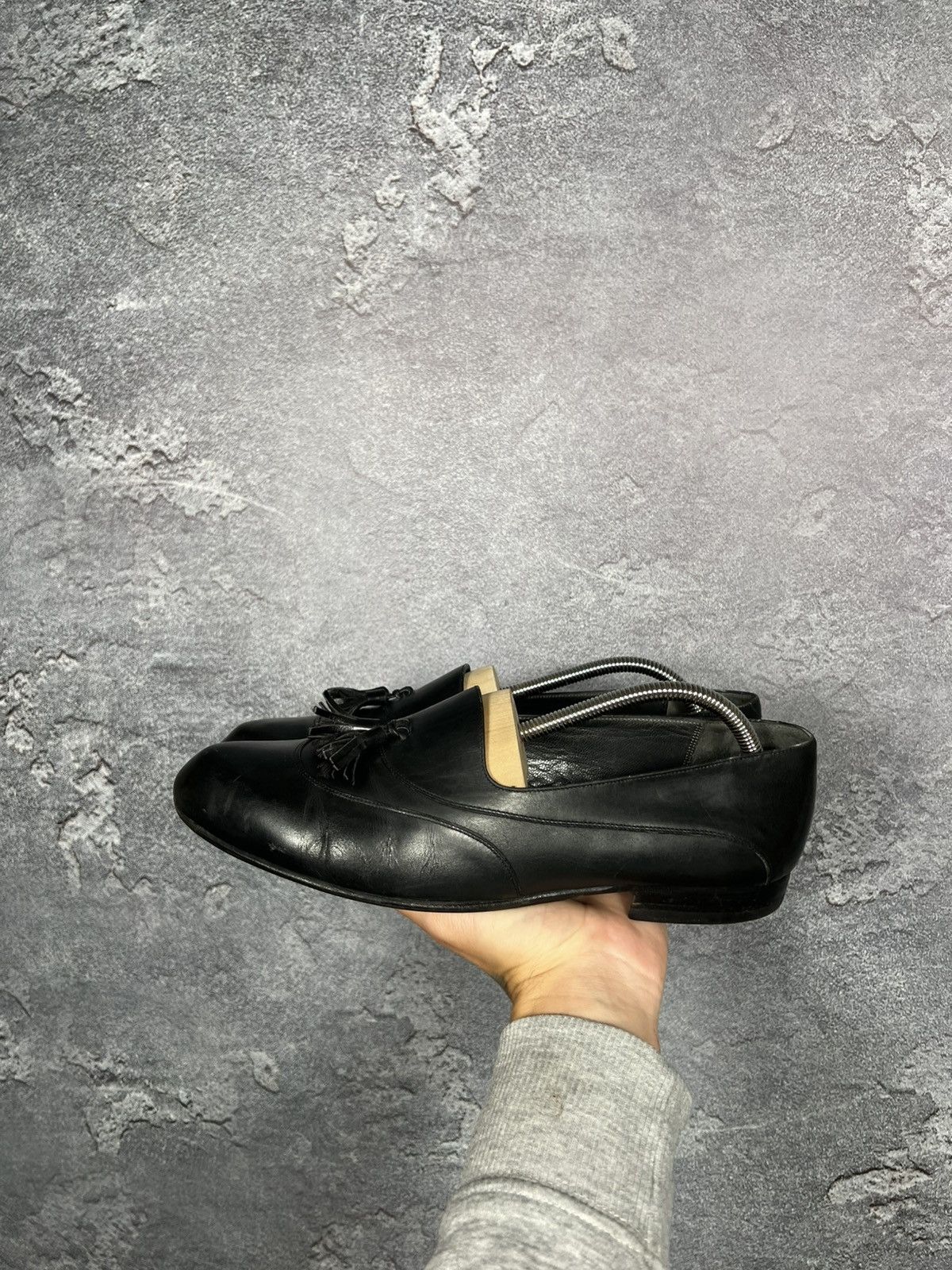 Versace Rare Vintage Gianni Versace Kittie Leather Loafers Shoes Size US 9 / EU 42 - 5 Thumbnail