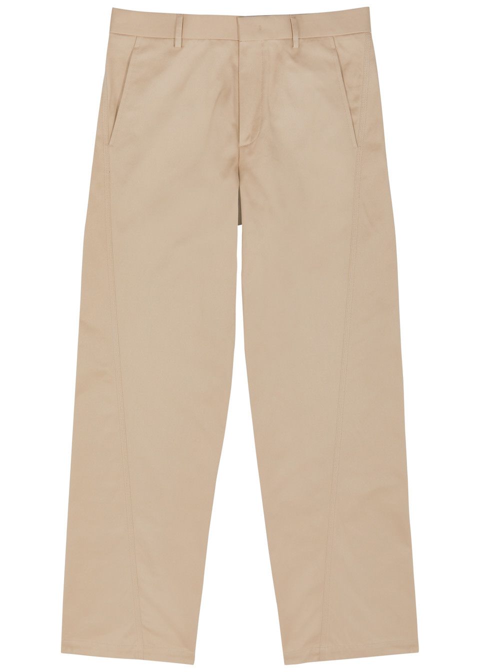 Lanvin o1y0125 Casual Pant in Beige Size US 32 / EU 48 - 1 Thumbnail