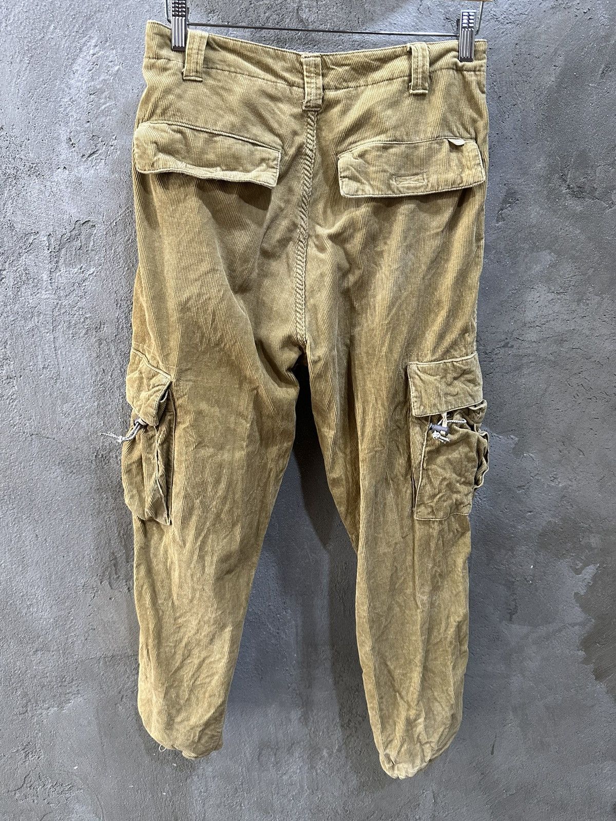 Stussy 1990-Stüssy 3D Cargos Made in China Corduroys Cargo Pant Size US 29 - 18 Thumbnail
