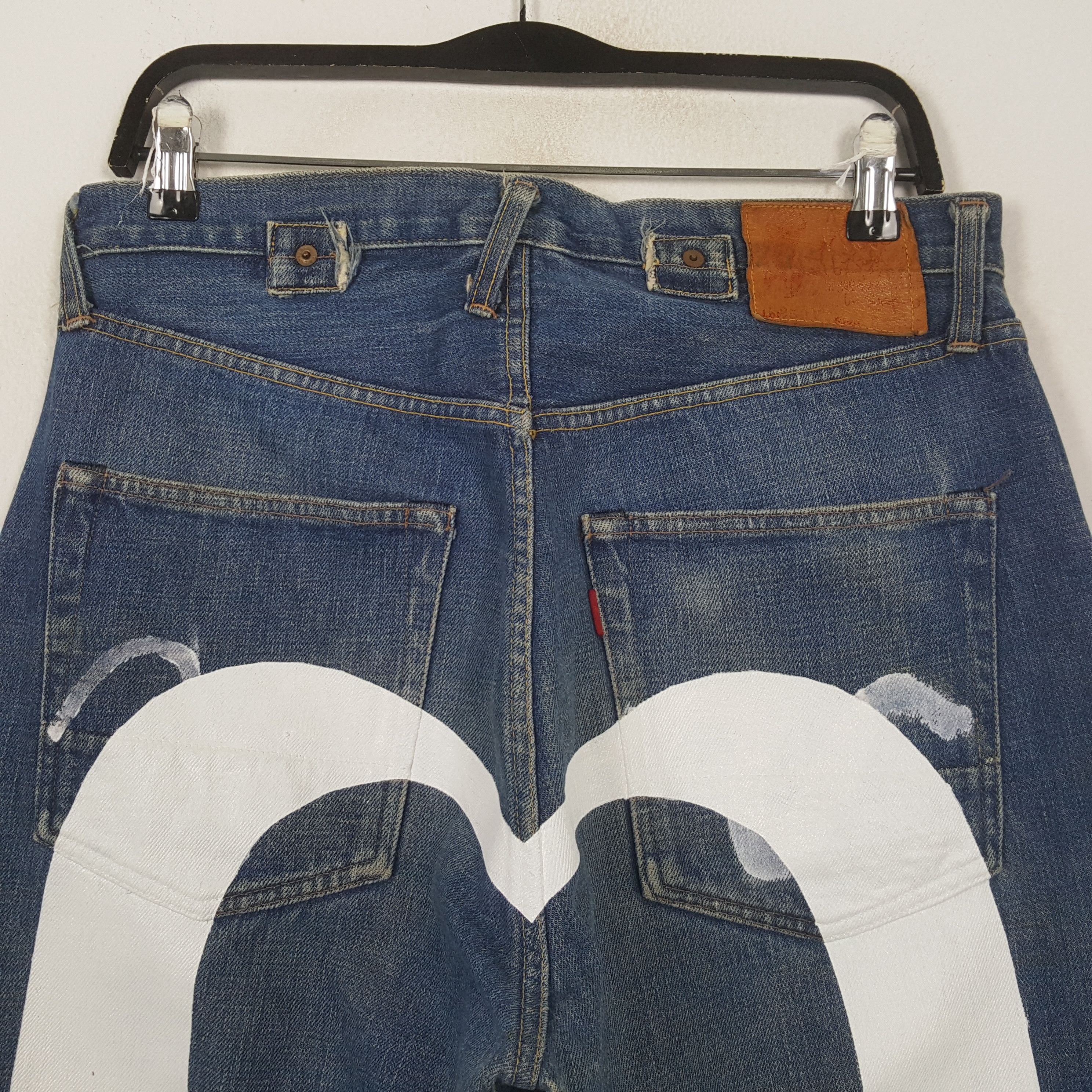 Evisu Evis Japanese Brand Streetwear Custom Daicock Jeans RR10 Size US 32 / EU 48 - 2 Thumbnail