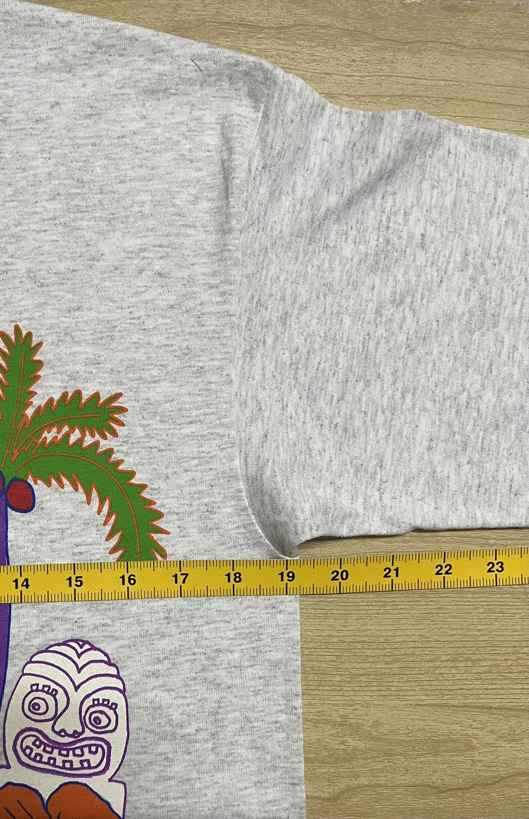 Other Vintage 90s Honolulu Boy Tee USA Applique Graphic ( Size US M / EU 48-50 / 2 - 6 Thumbnail