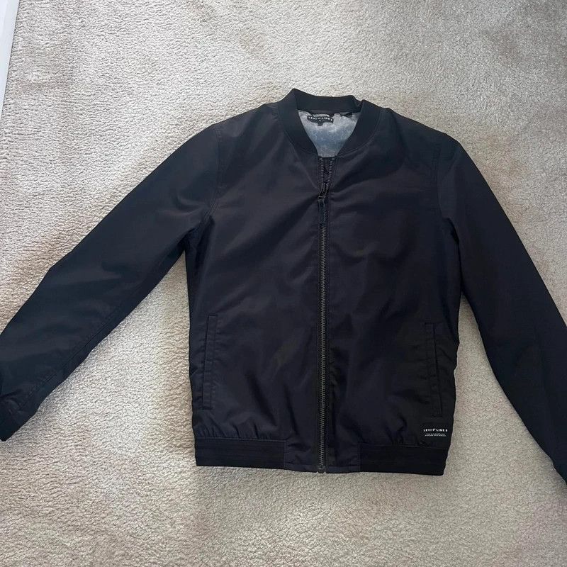 Levi's Levi's LINE 8 Men's Black Bomber Pilot Jacket Size Small Size US S / EU 44-46 / 1 - 1 Thumbnail